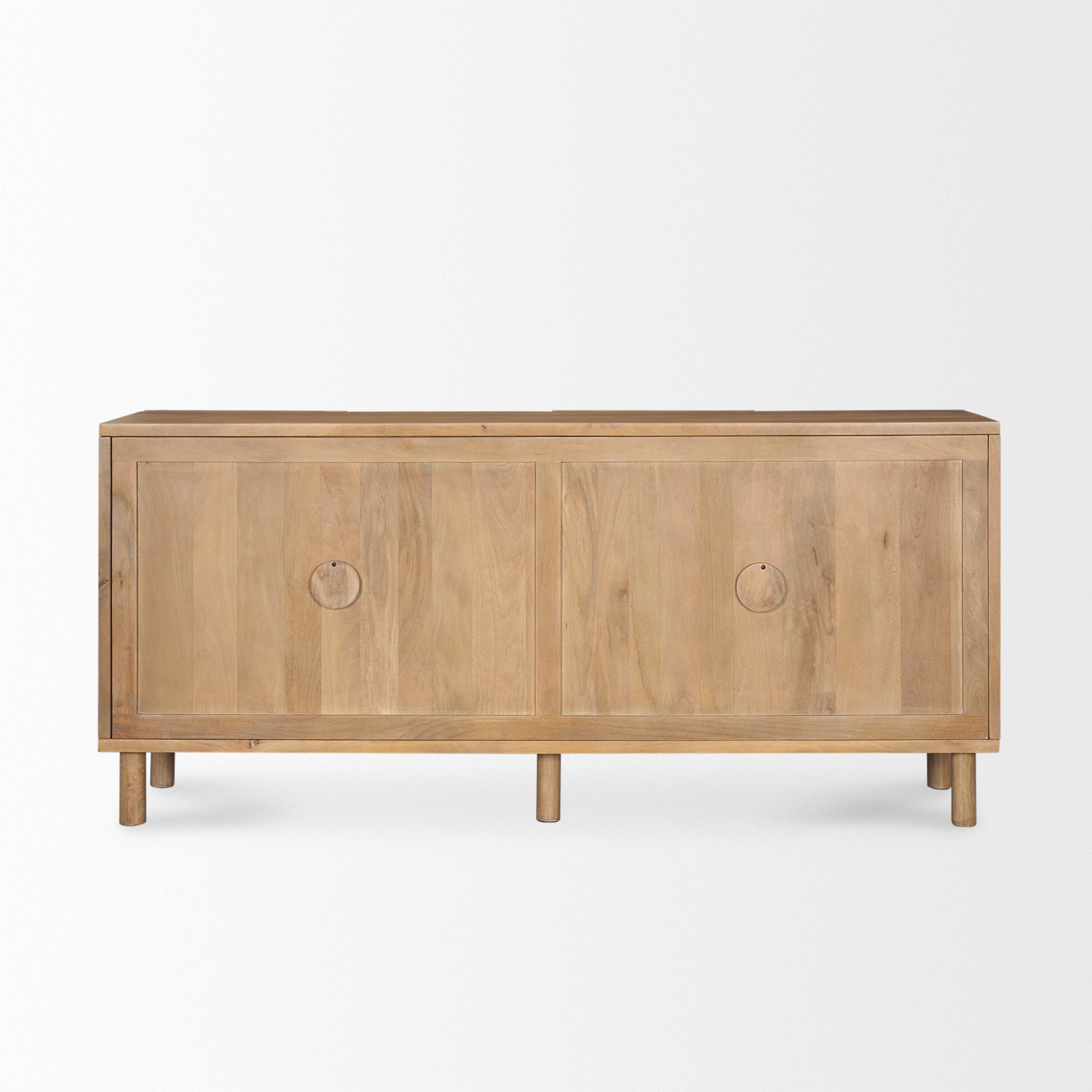 Mercana Heera 71" x 16.3" x 32" Solid Wood Sideboard