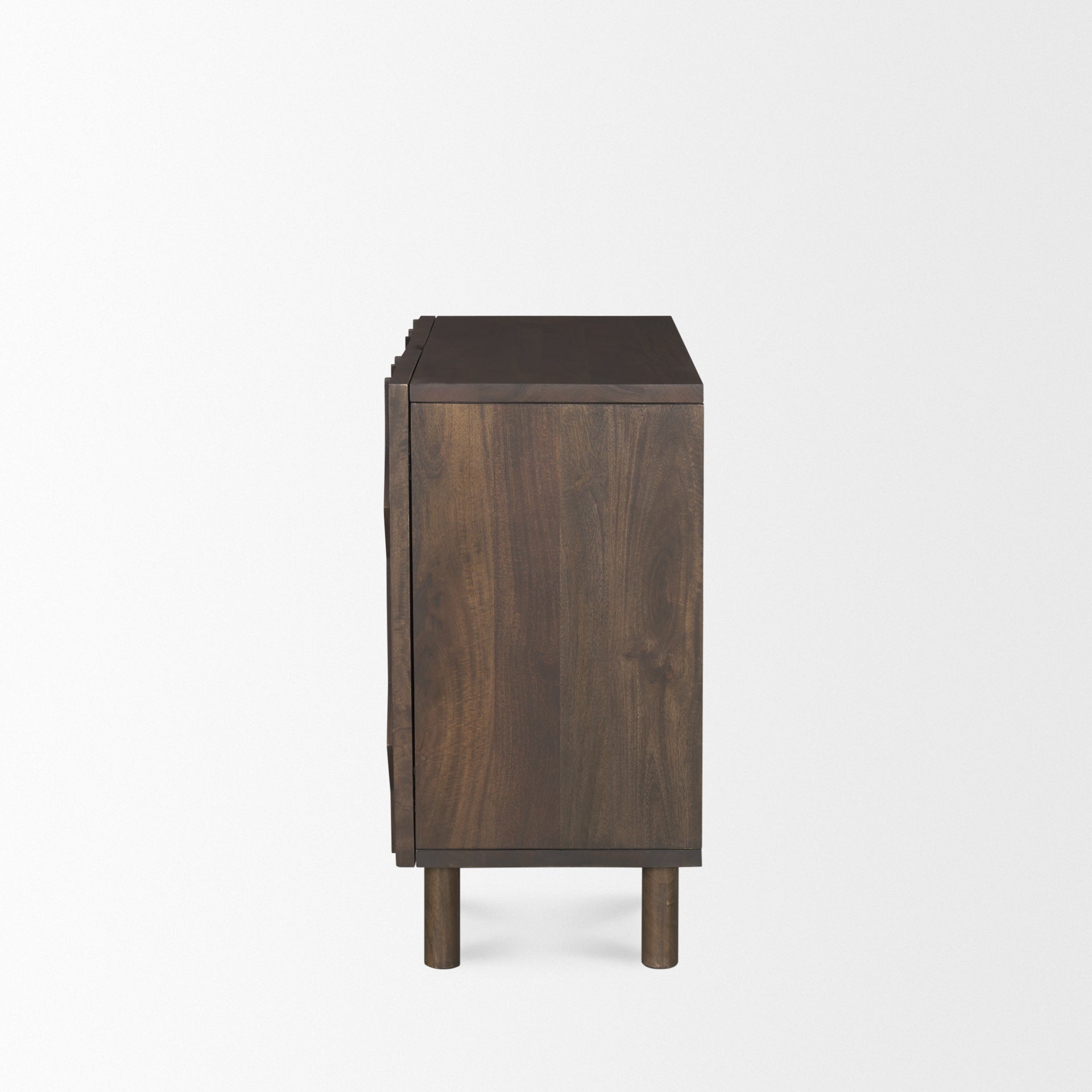 Mercana Heera 36" x 16.3" x 32" Solid Wood Accent Cabinet