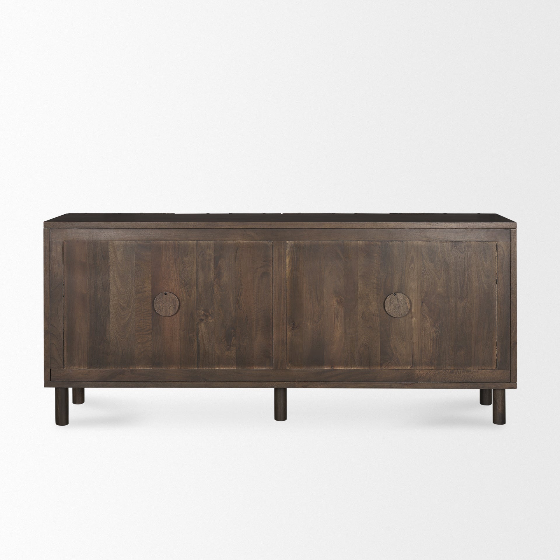 Mercana Heera 71" x 16.3" x 32" Solid Wood Sideboard