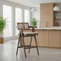 Mercana Indie 21.3" x 21.5" x 41.8" Solid Wood Stool