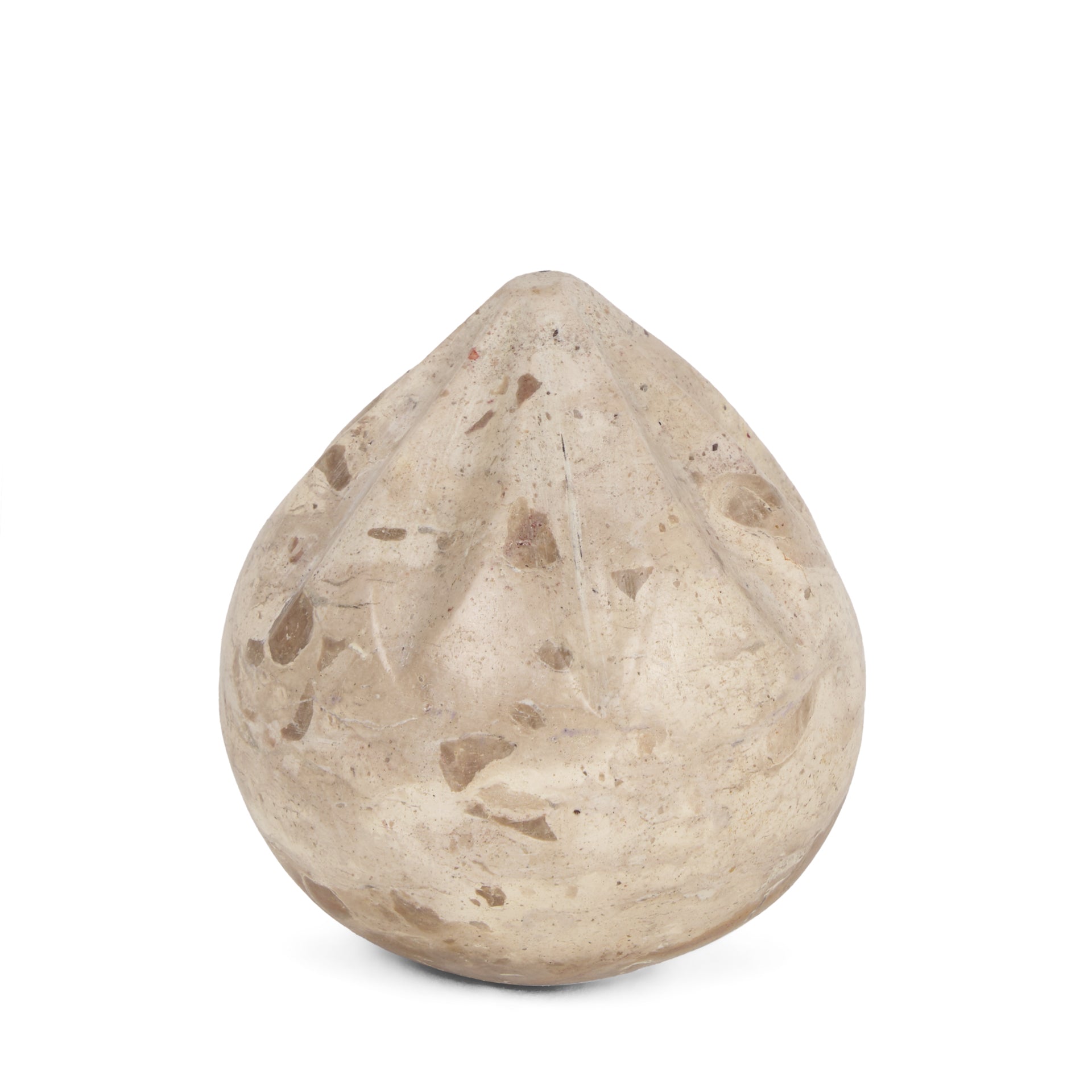 Mercana Caprie 3.2" x 3.2" x 3.4" Marble Decorative Object