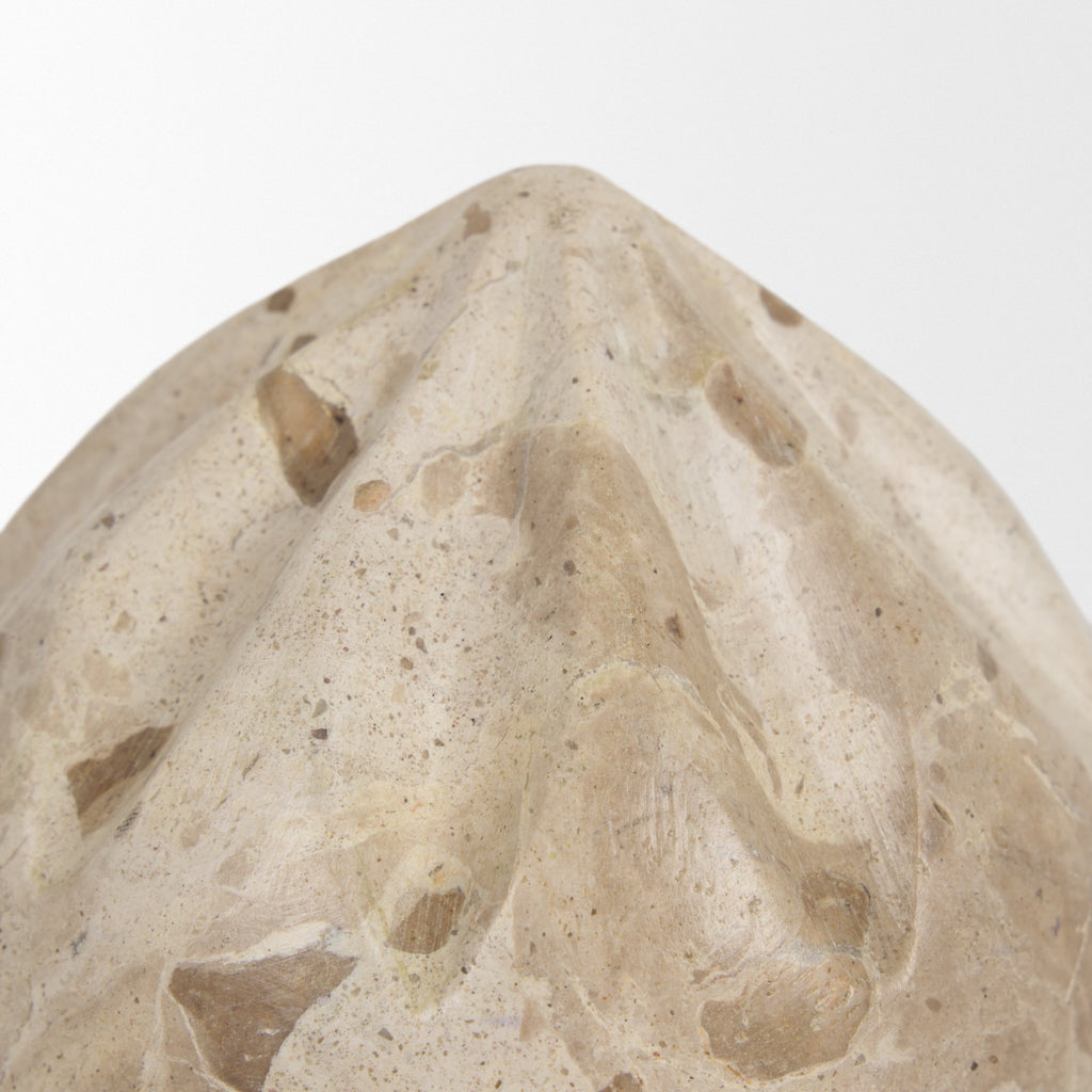 Mercana Caprie 4" x 4" x 4" Marble Decorative Object