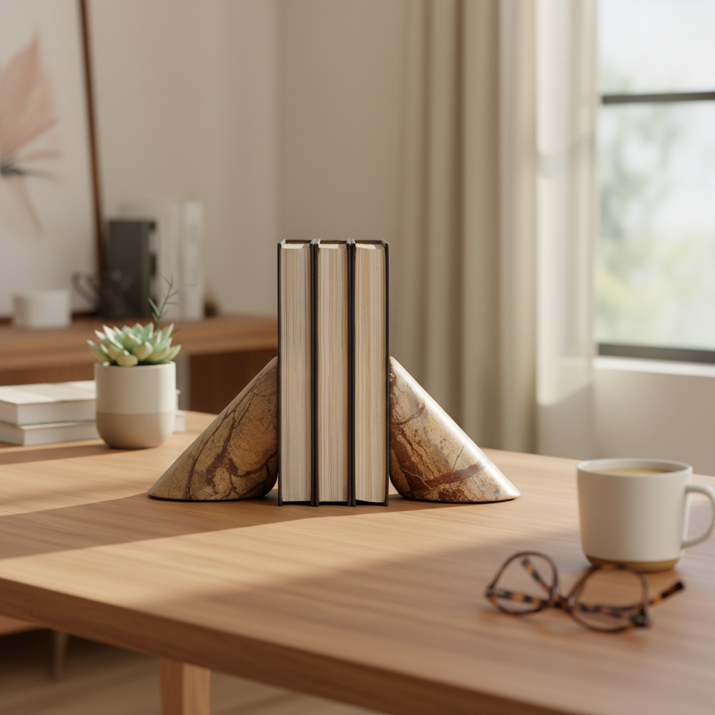 Mercana Rahima 10.2" x 3.2" x 4.8" Bookend