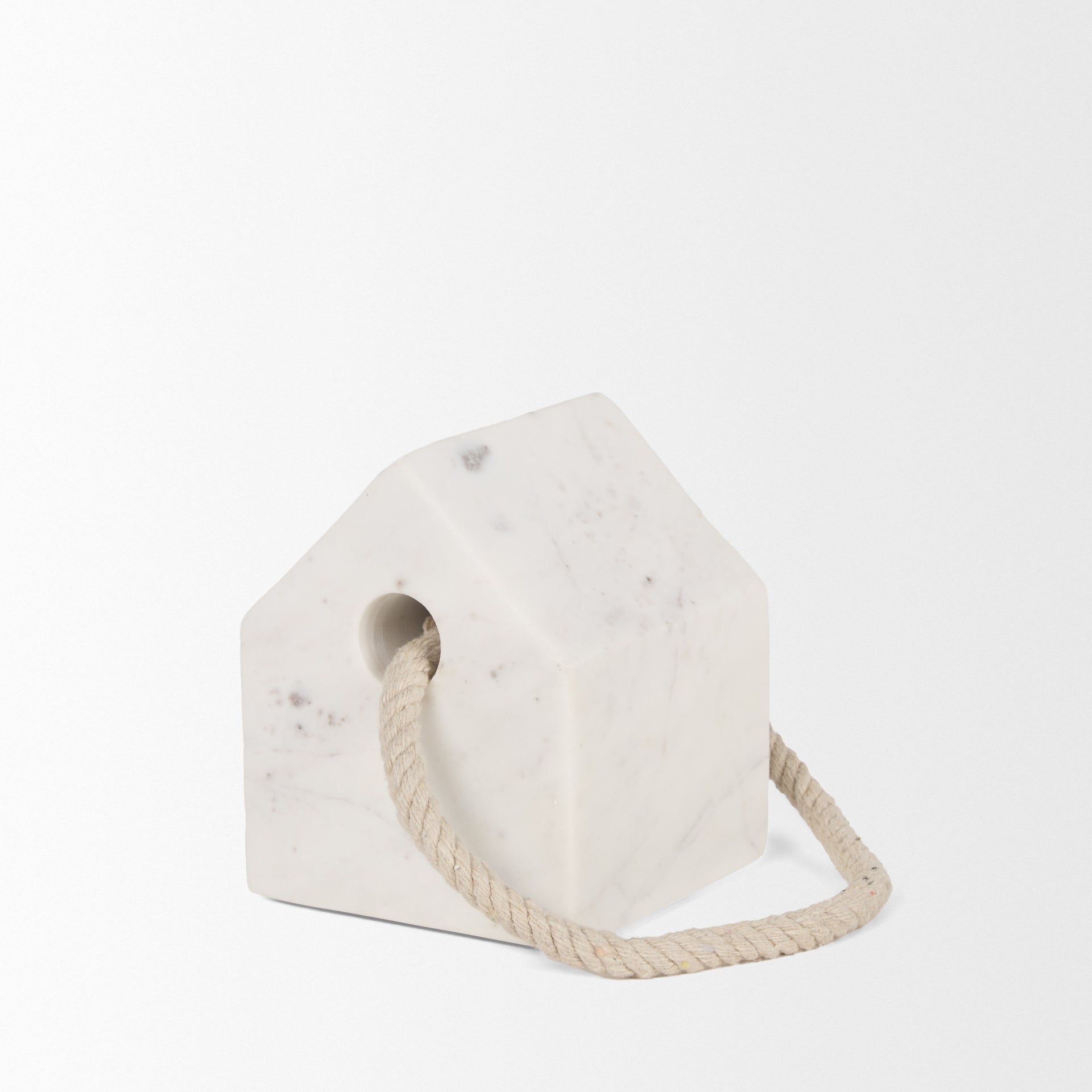 Mercana Raena 4" x 4" x 4.8" Marble Decorative Object