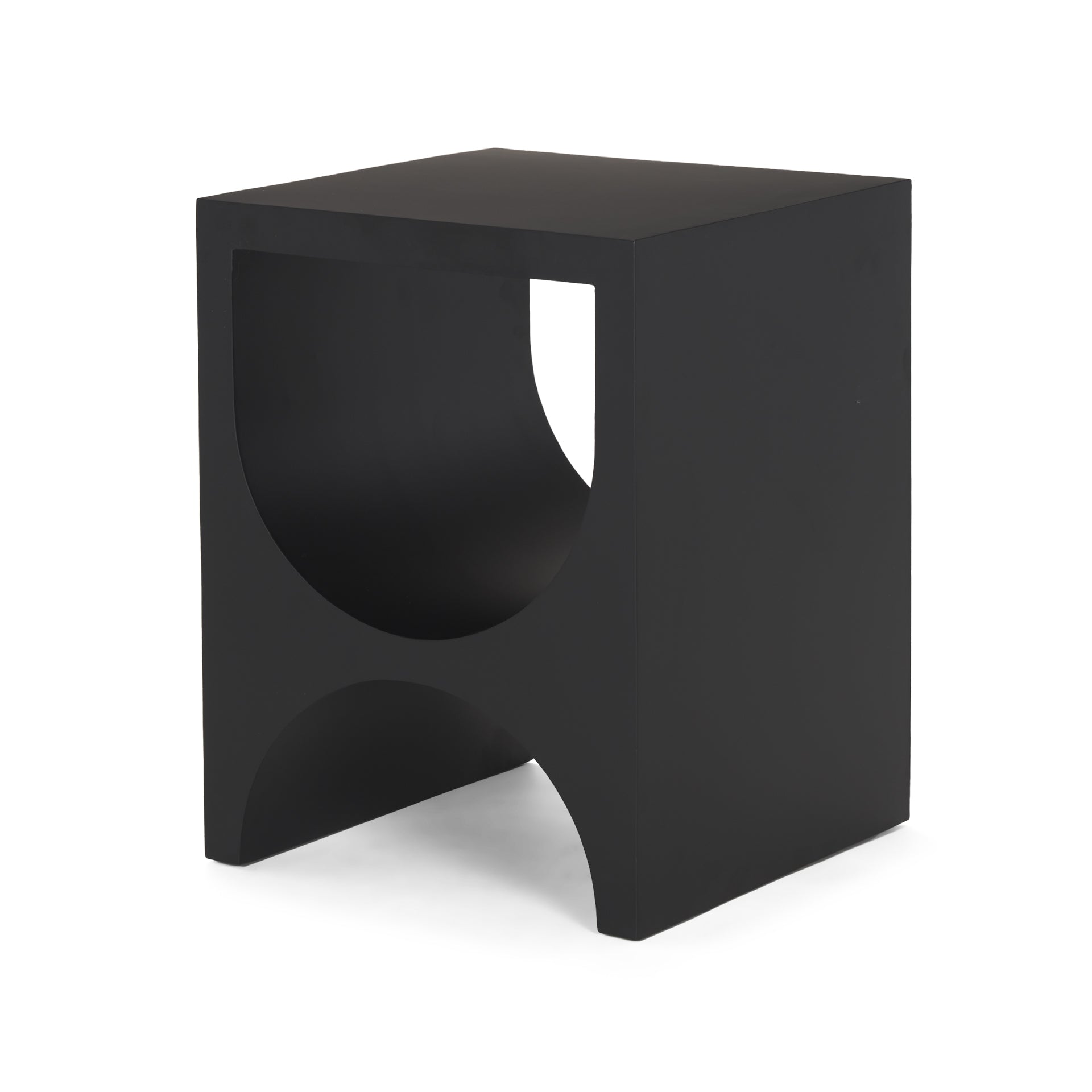 Mercana Sobi 17" x 17" x 22" Metal Side Table