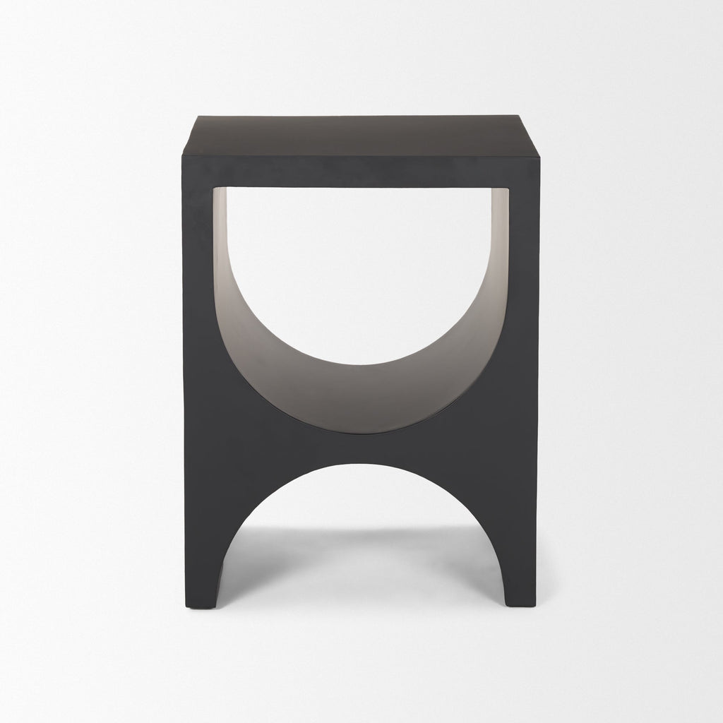 Mercana Sobi 17" x 17" x 22" Metal Side Table