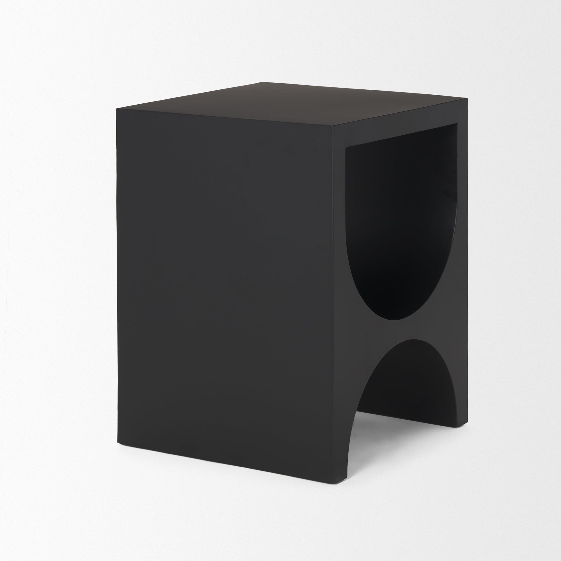 Mercana Sobi 17" x 17" x 22" Metal Side Table