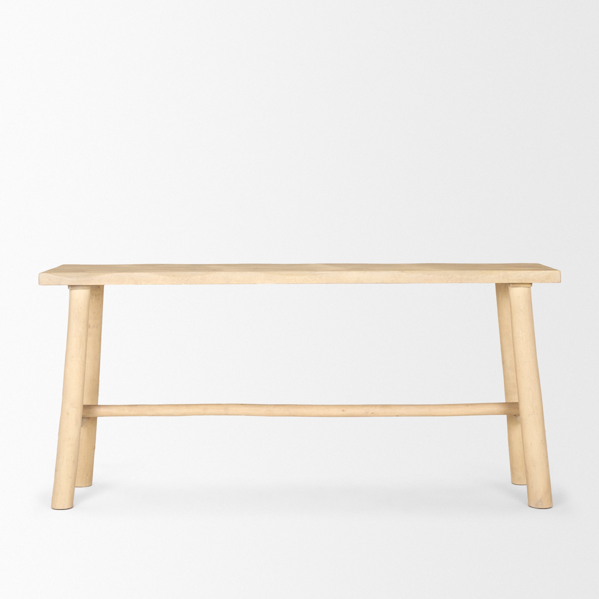 Mercana Sekou 66" x 16" x 30.8" Solid Wood Console Table