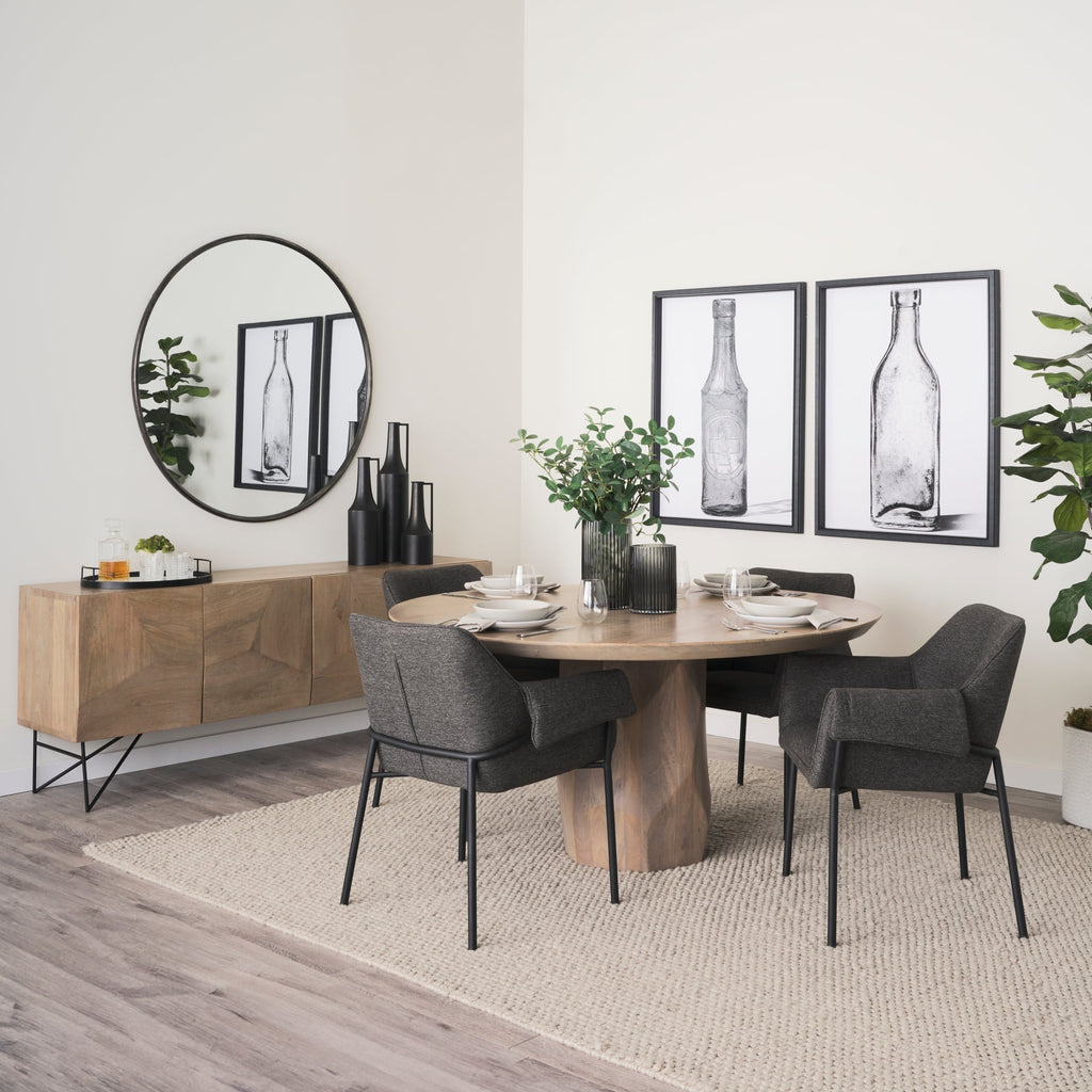 Mercana Brently 24.5" x 29.5" x 32.5" Dining Chair (Set of 2)