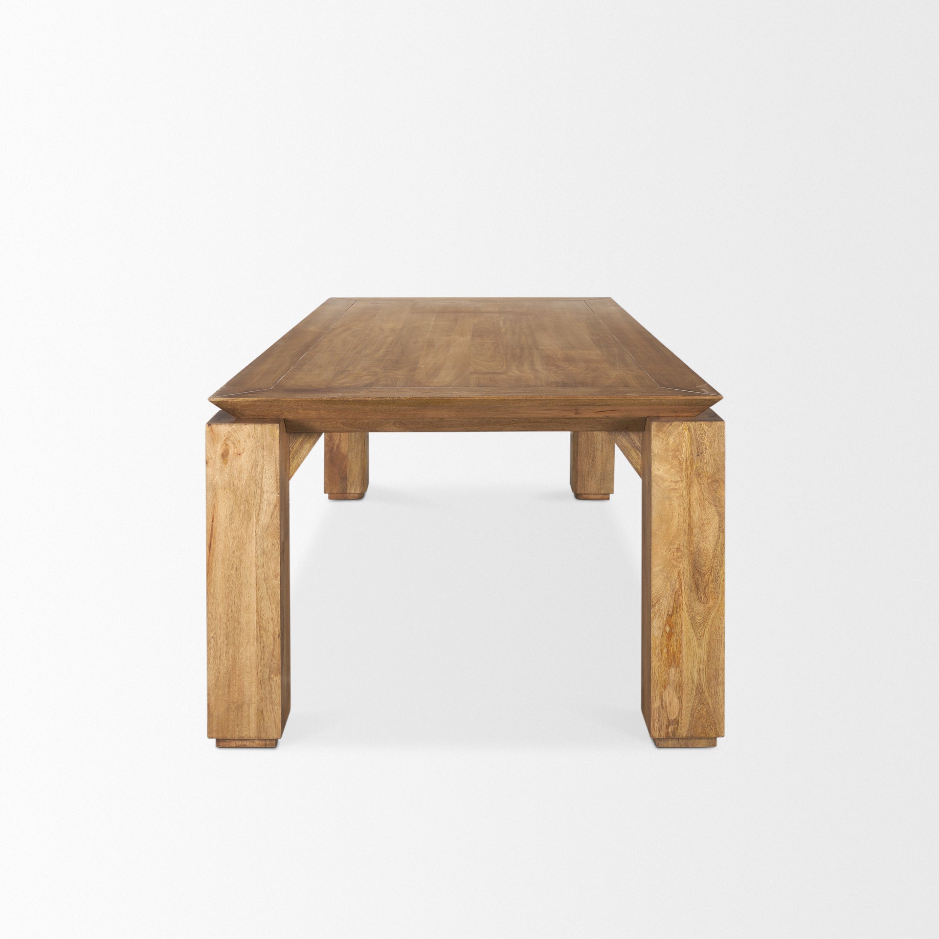 Mercana Sapphira 84" x 42" x 30" Solid Wood Dining Table