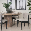 Mercana Cline 20.9" x 23" x 31.9" Fabric Dining Chair (Set of 2)