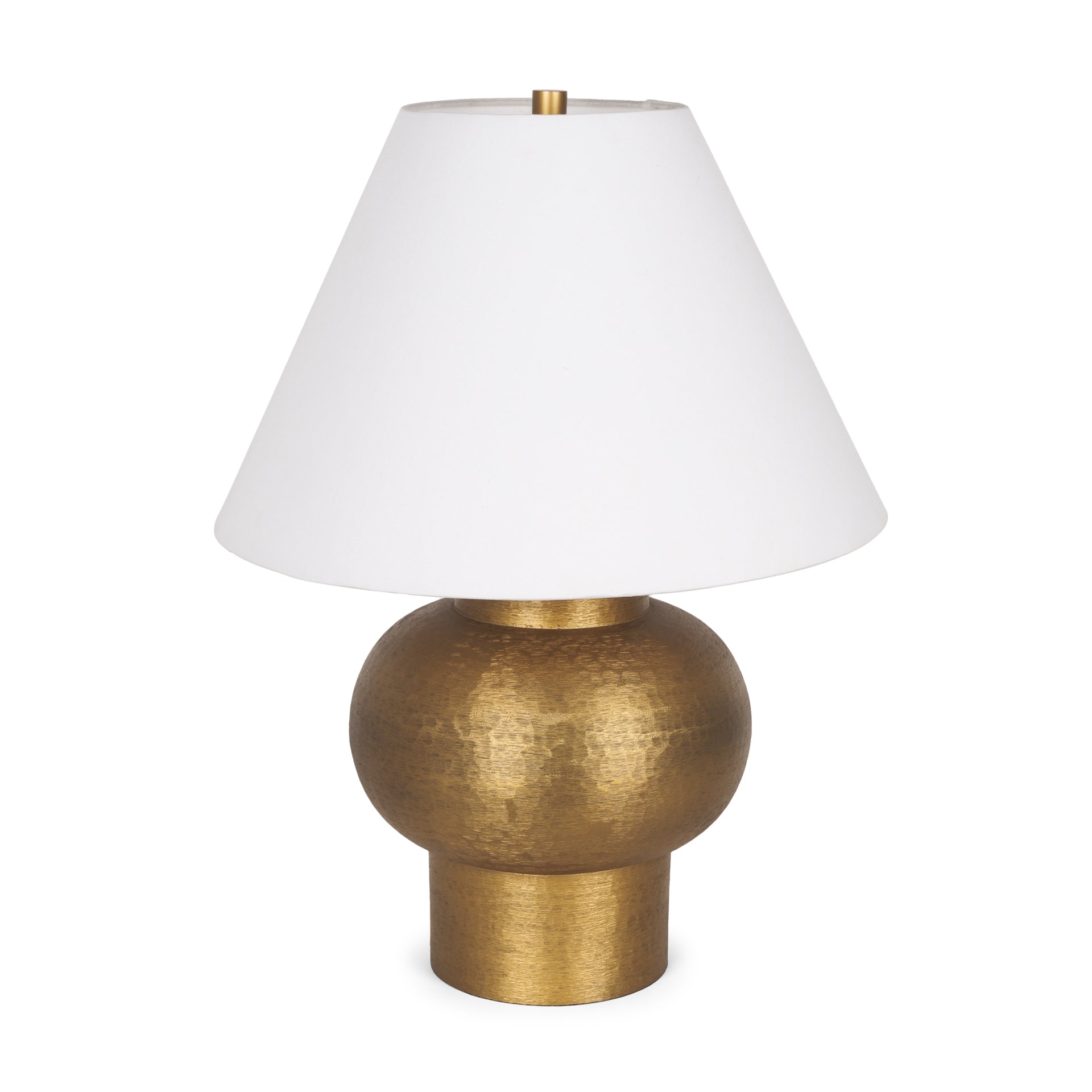 Mercana Salaah 19.5" x 19.5" x 26" Metal Table Lamp