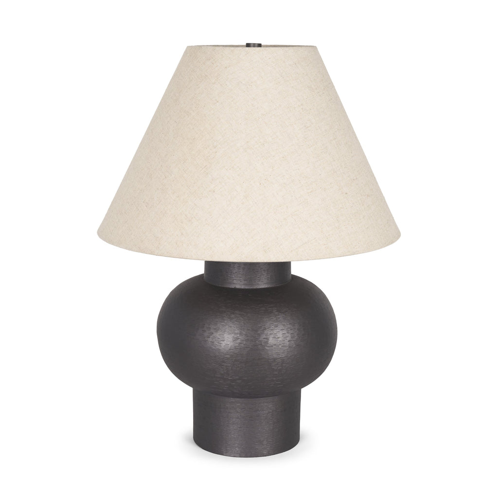 Mercana Salaah 19.5" x 19.5" x 26" Metal Table Lamp