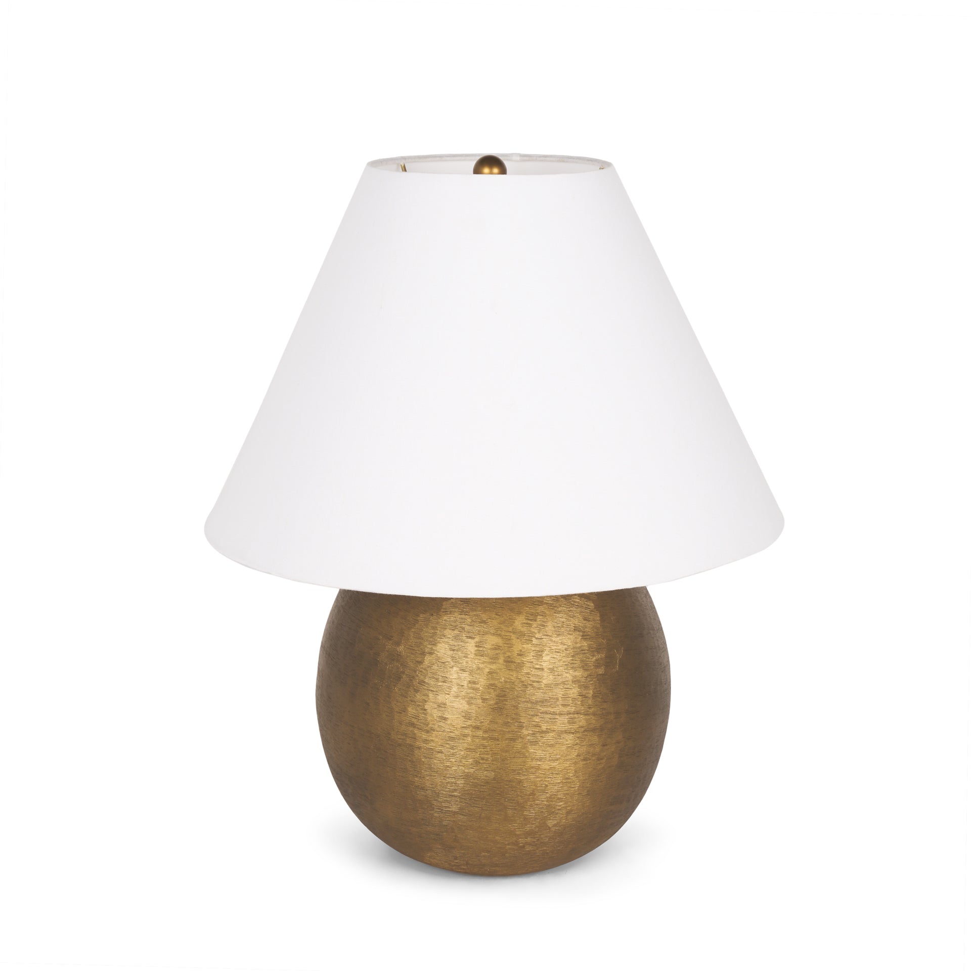 Mercana Sadiyah 19.5" x 19.5" x 24" Metal Table Lamp
