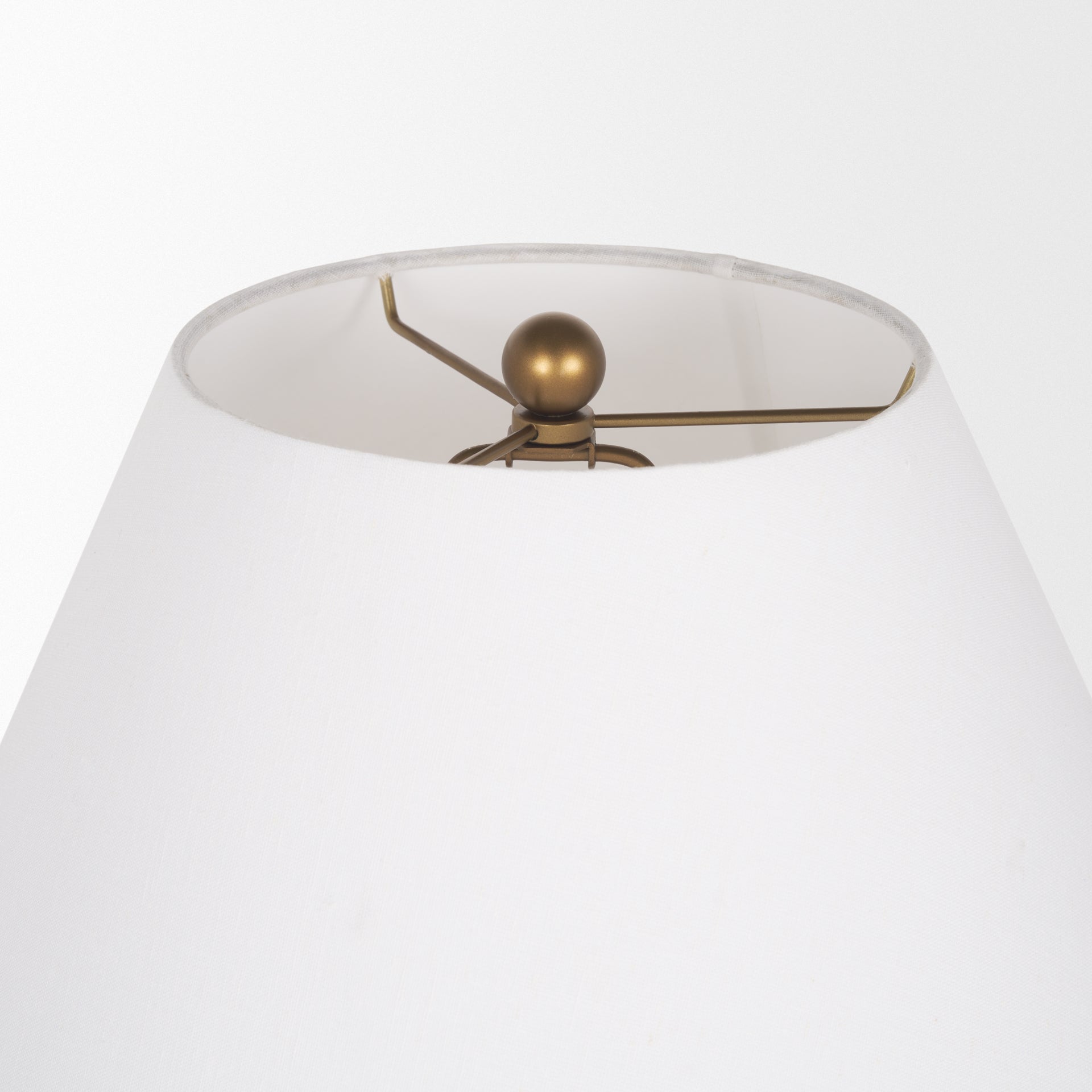 Mercana Sadiyah 19.5" x 19.5" x 24" Metal Table Lamp
