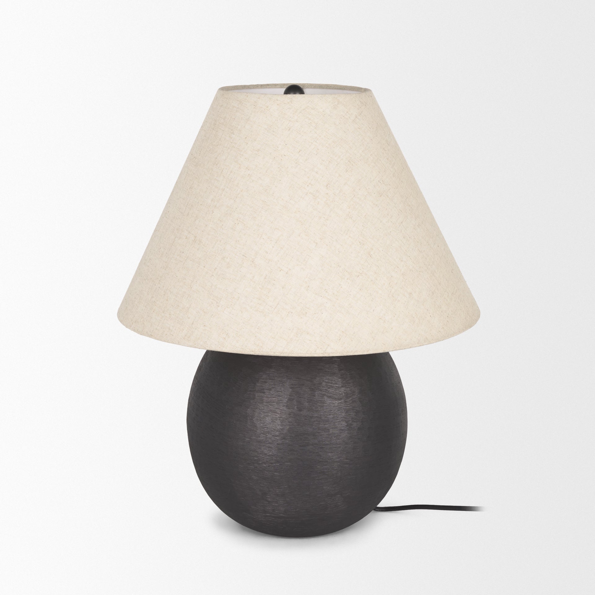 Mercana Sadiyah 19.5" x 19.5" x 24" Metal Table Lamp
