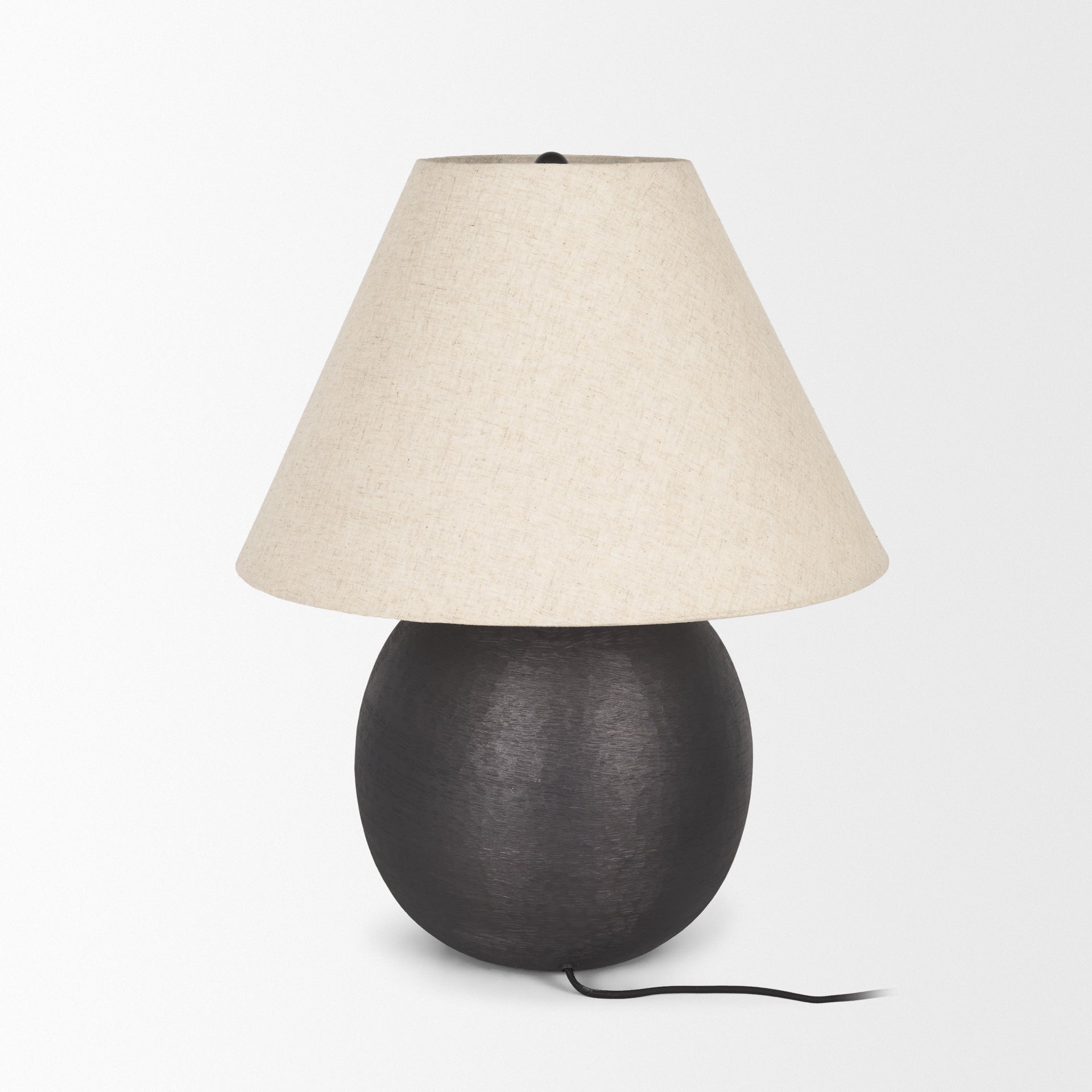 Mercana Sadiyah 19.5" x 19.5" x 24" Metal Table Lamp