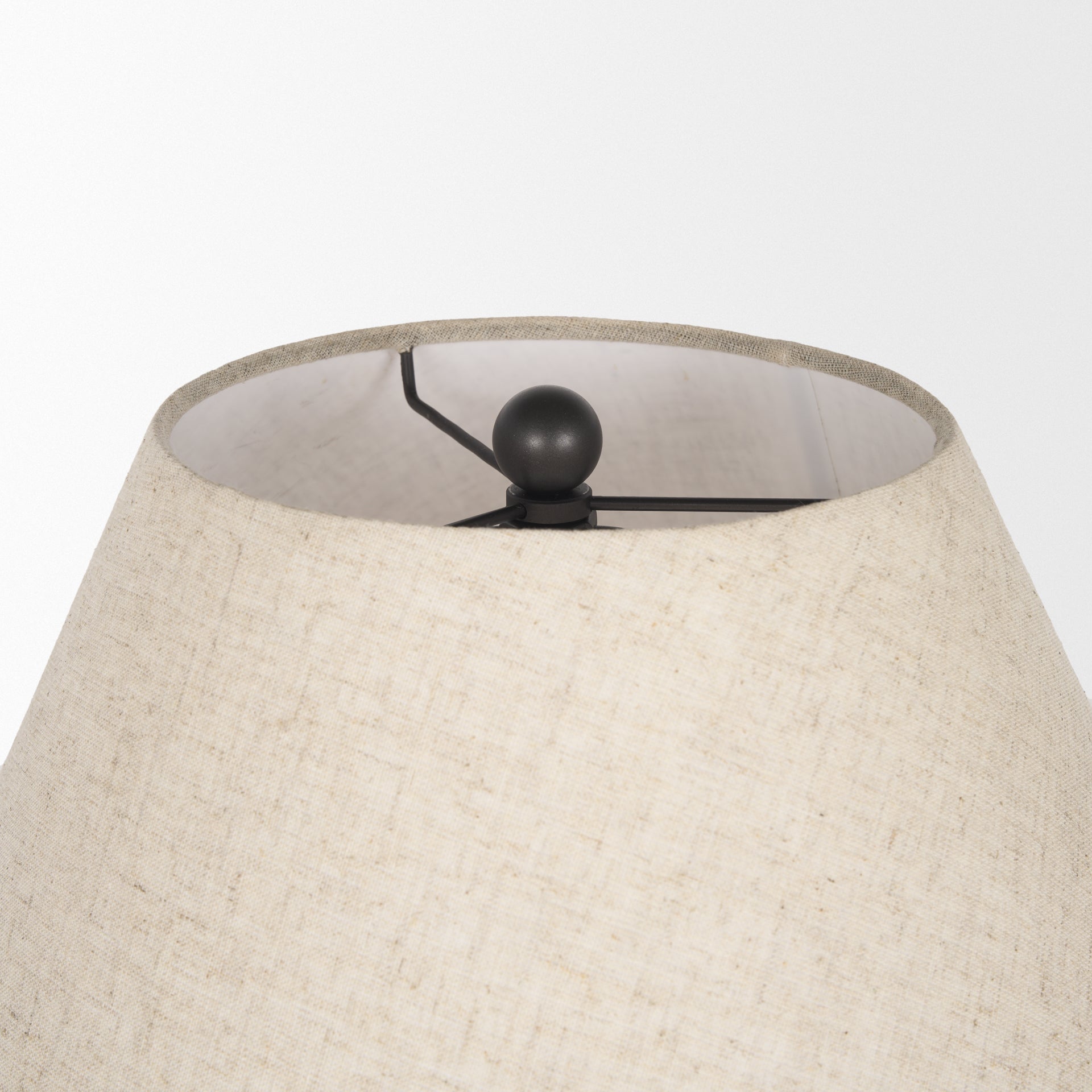 Mercana Sadiyah 19.5" x 19.5" x 24" Metal Table Lamp