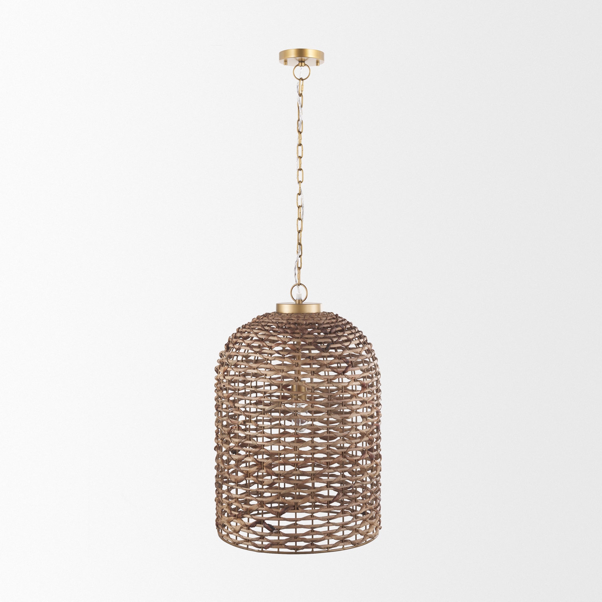 Mercana Sana 17.5" x 17.5" x 26" Watergrass Pendant Lighting