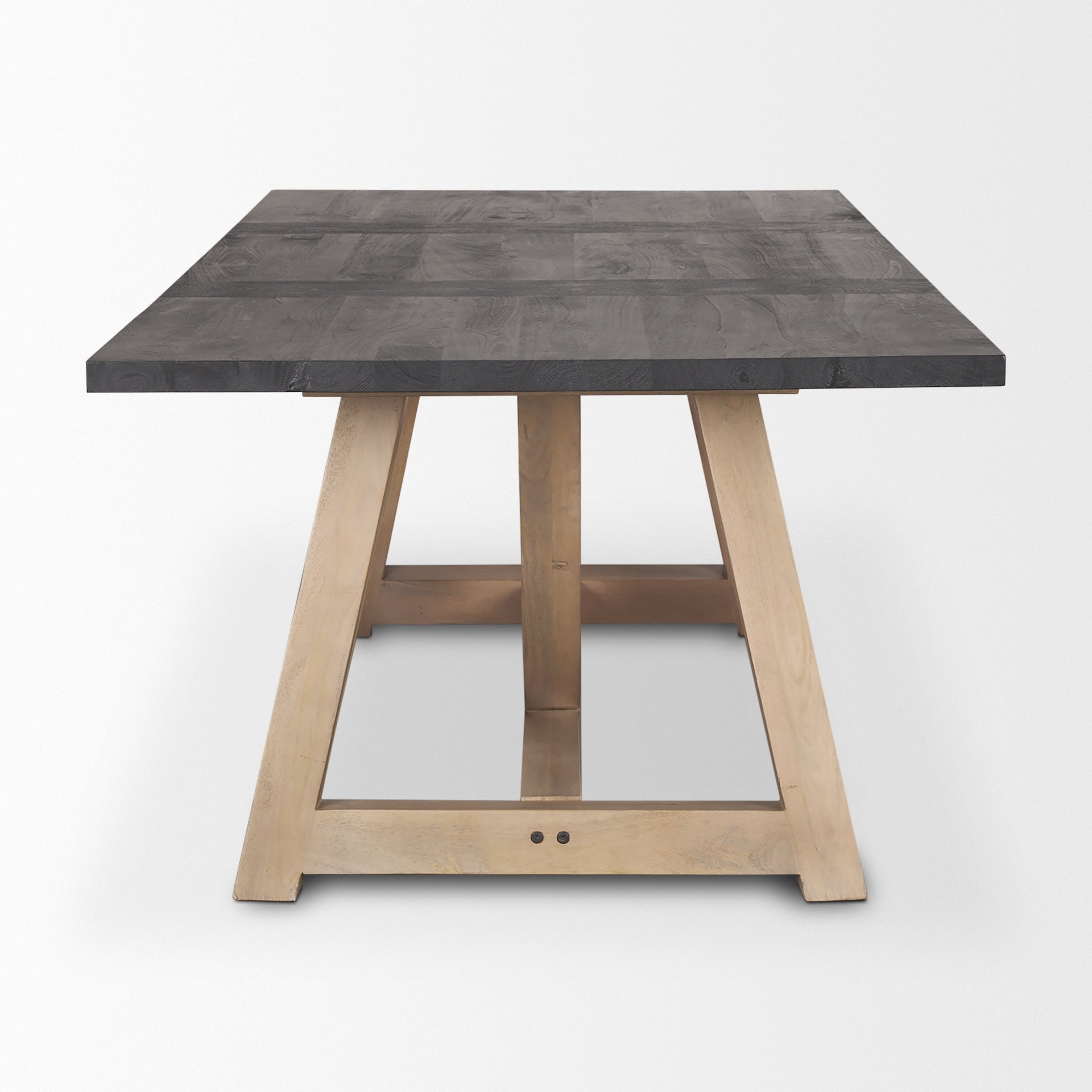 Mercana Rialto 84" x 42" x 29.5" Solid Wood Dining Table