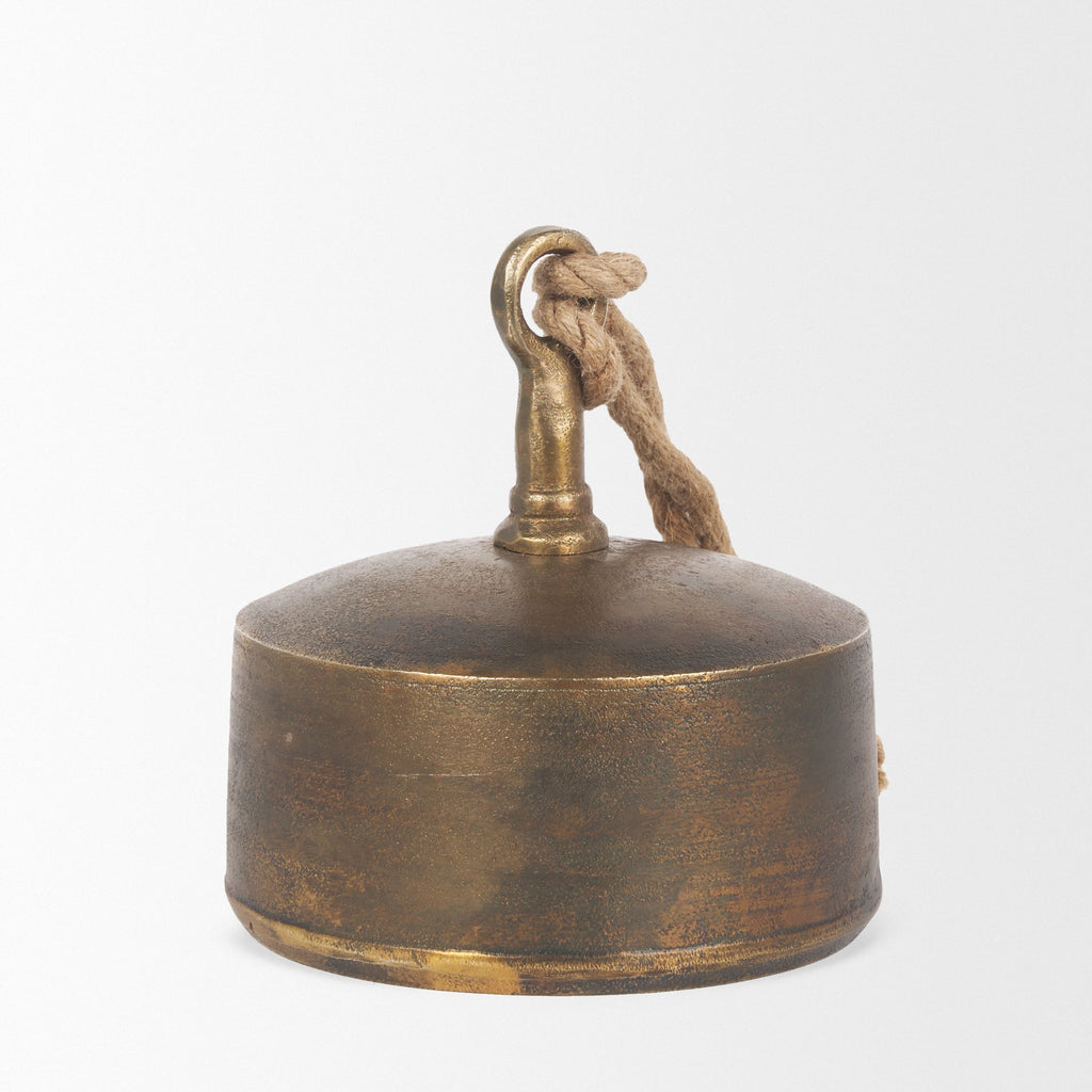 Mercana Quincy 7" x 7" x 7.8" Metal Decorative Object