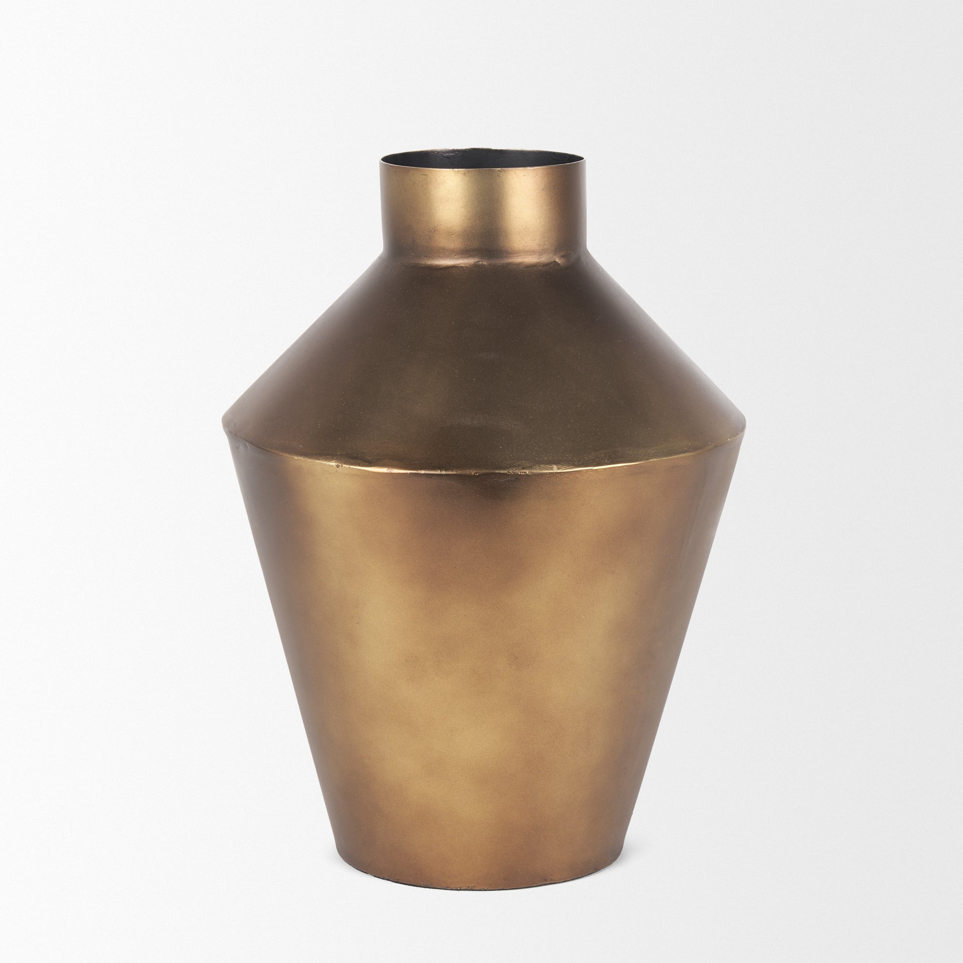 Mercana Perrin 8.5" x 8.5" x 12" Metal Vase