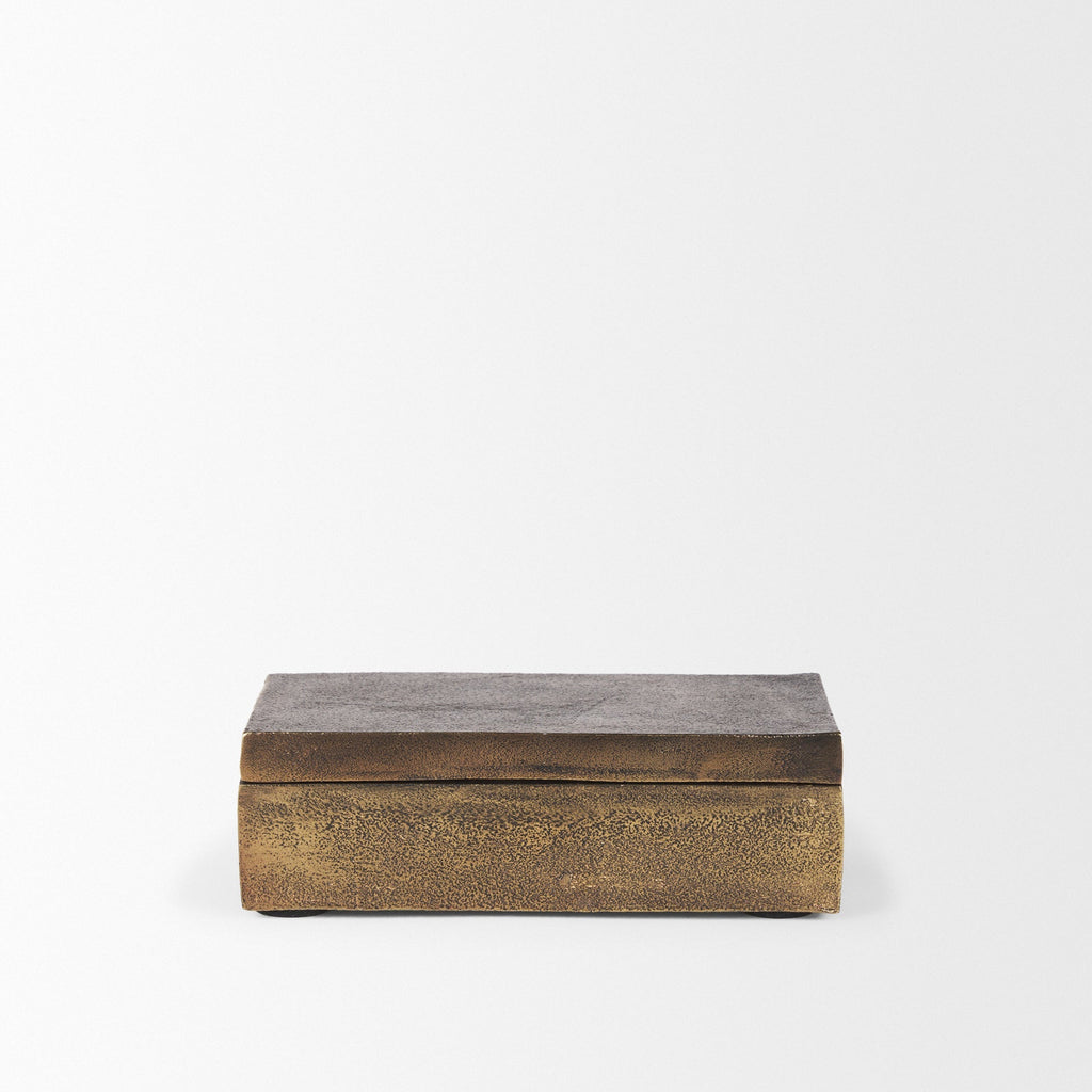 Mercana Porschia 7.9" x 4" x 2.8" Metal Box