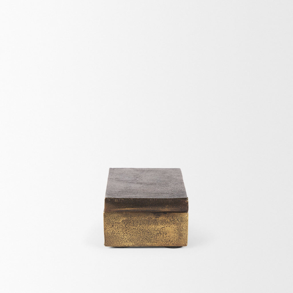 Mercana Porschia 7.9" x 4" x 2.8" Metal Box