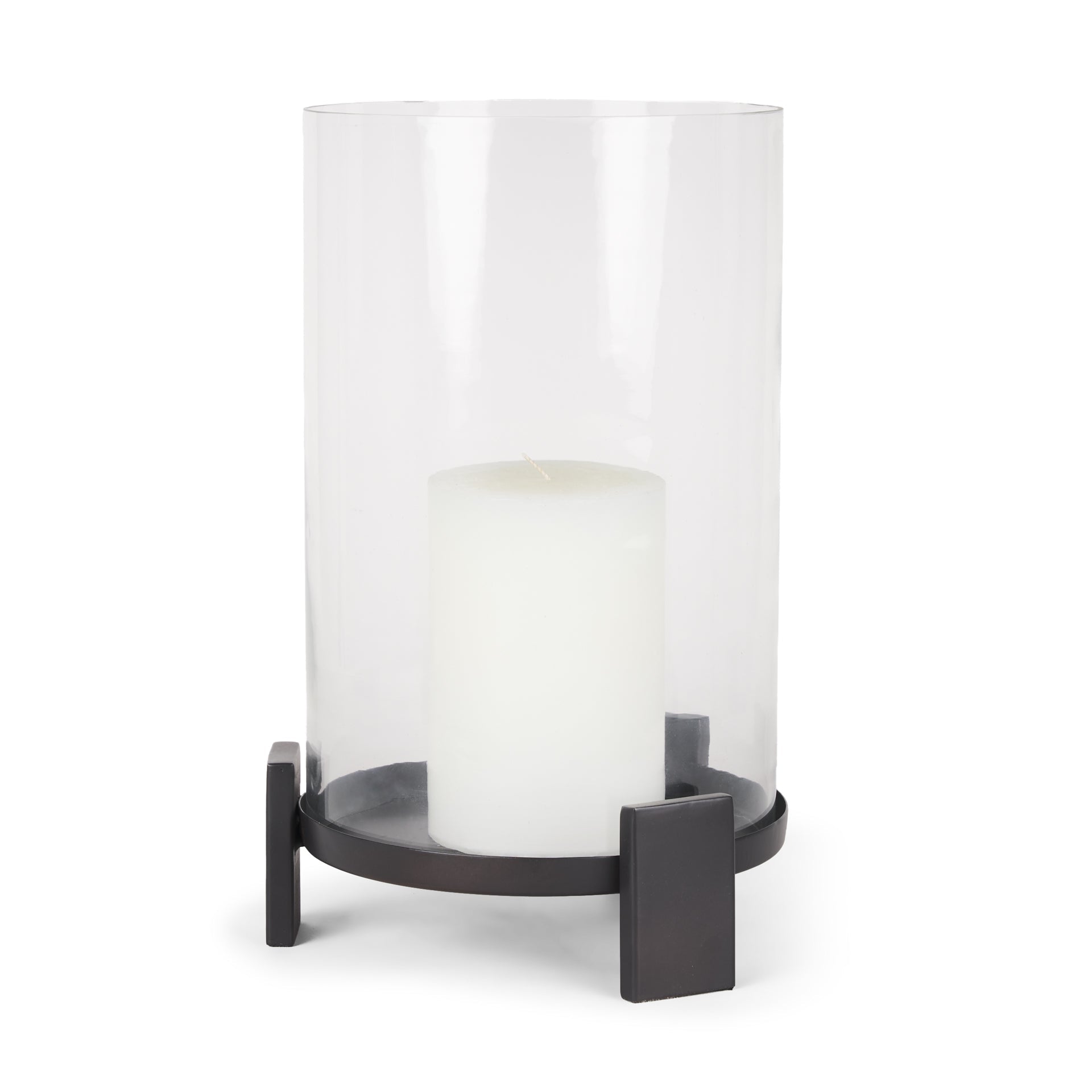 Mercana Price 10" x 10" x 13.8" Metal Candle Holder