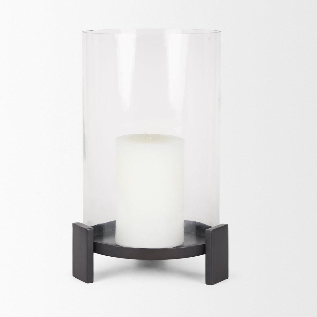 Mercana Price 10" x 10" x 13.8" Metal Candle Holder