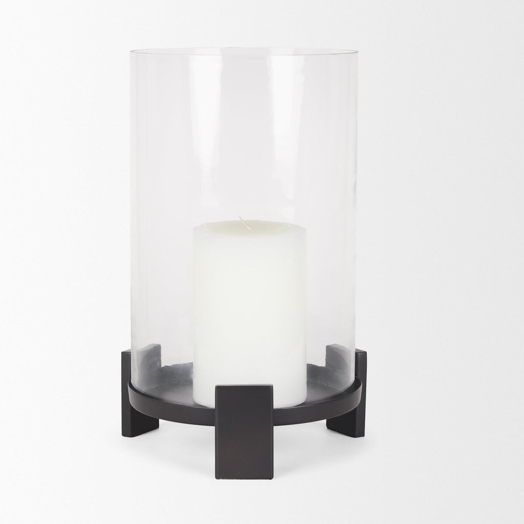 Mercana Price 10" x 10" x 13.8" Metal Candle Holder