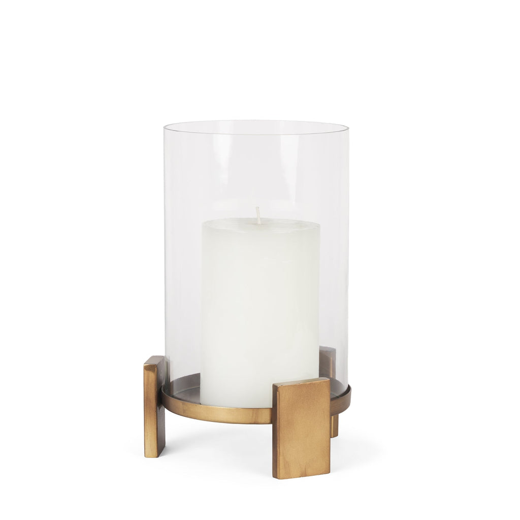 Mercana Price 8" x 8" x 11.5" Glass Candle Holder
