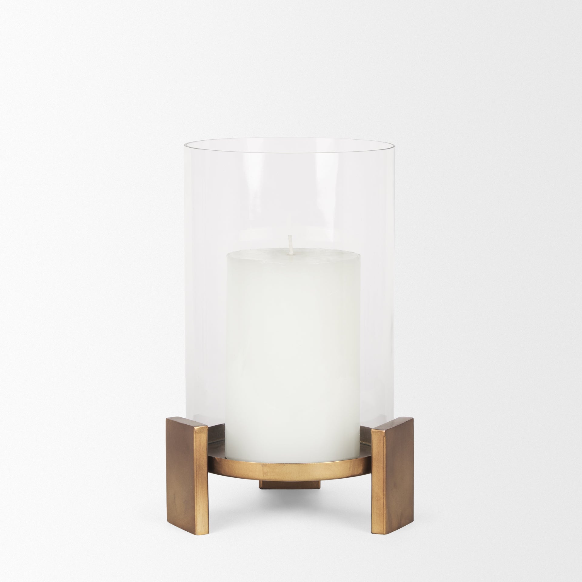 Mercana Price 8" x 8" x 11.5" Glass Candle Holder