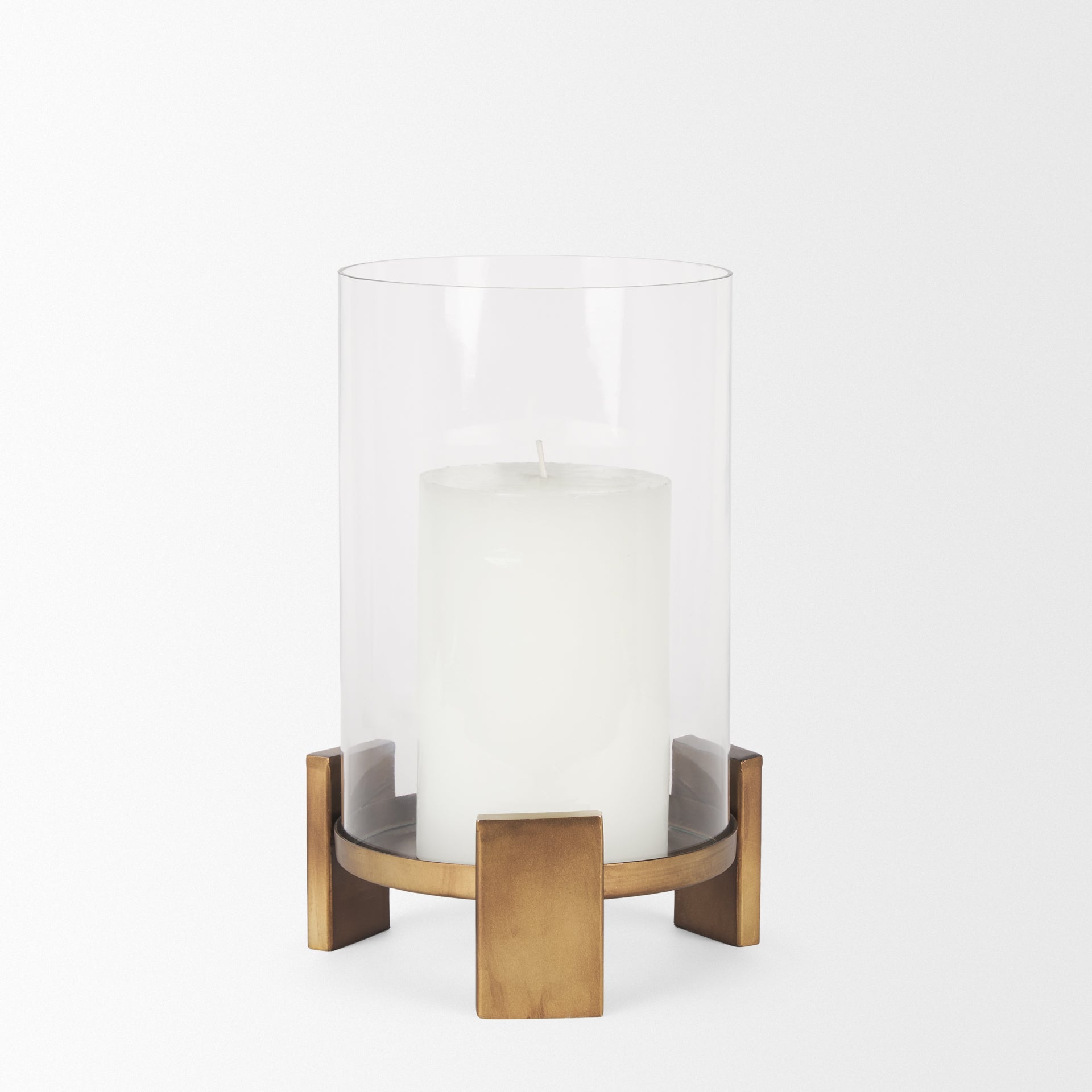 Mercana Price 8" x 8" x 11.5" Glass Candle Holder