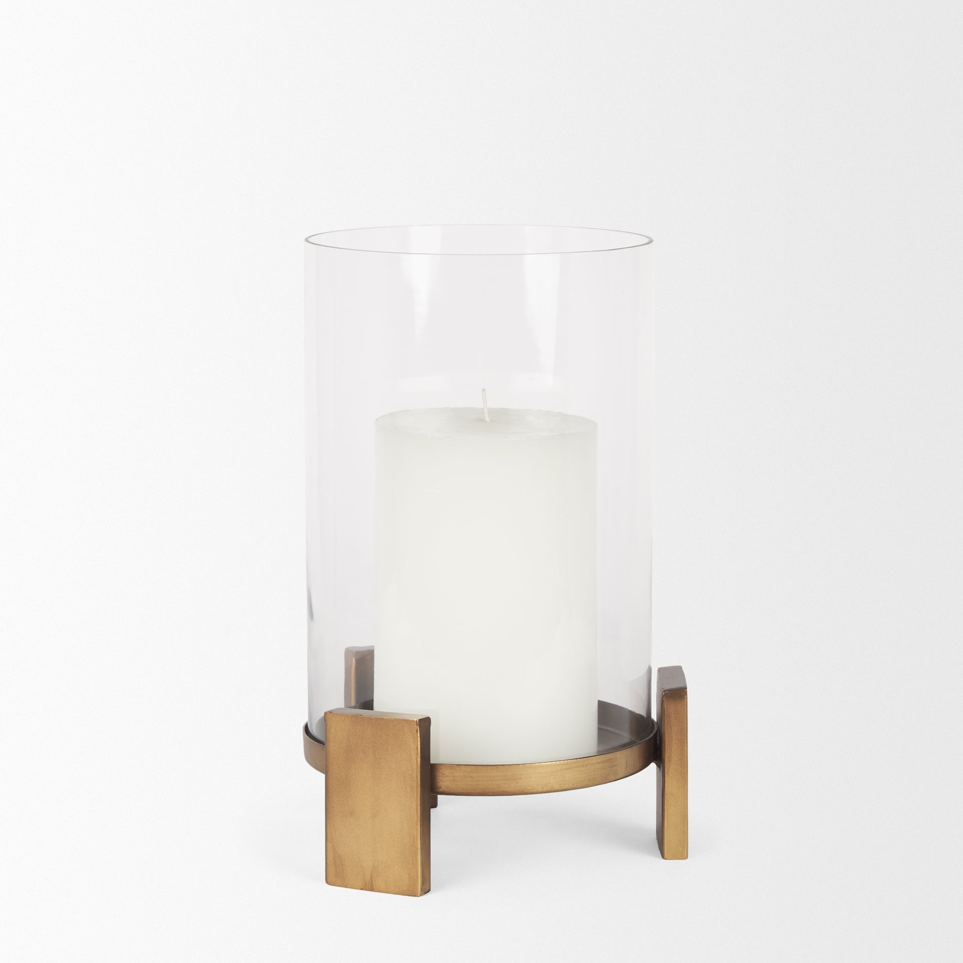 Mercana Price 8" x 8" x 11.5" Glass Candle Holder
