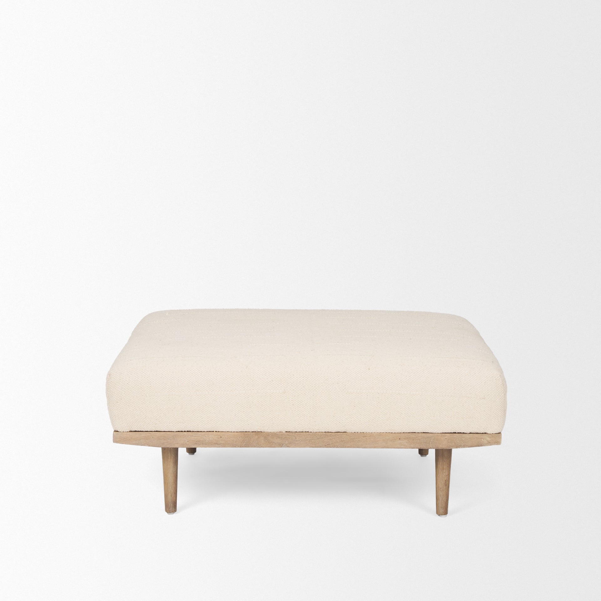 Mercana Shae 37" x 37" x 16" Fabric Ottoman