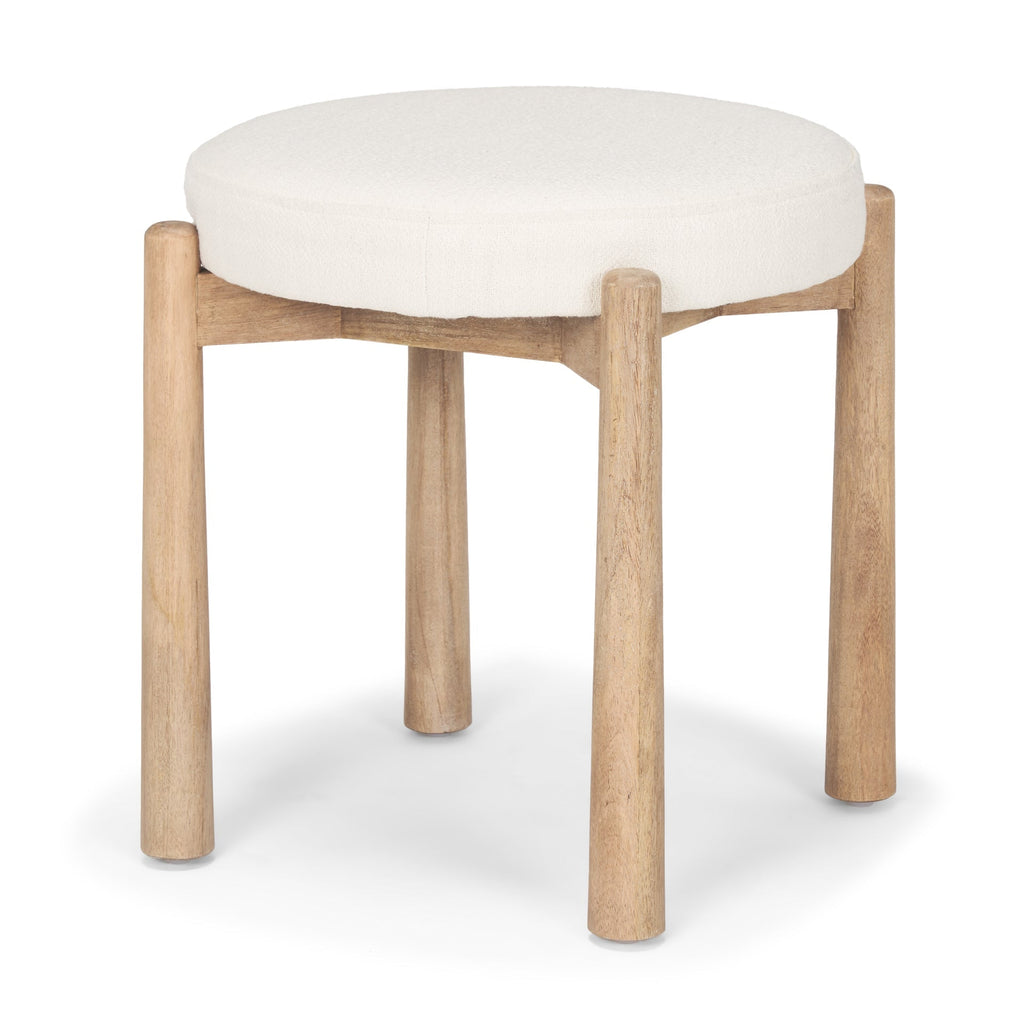 Mercana Shaiden 21.5" x 21.5" x 19.5" Stool