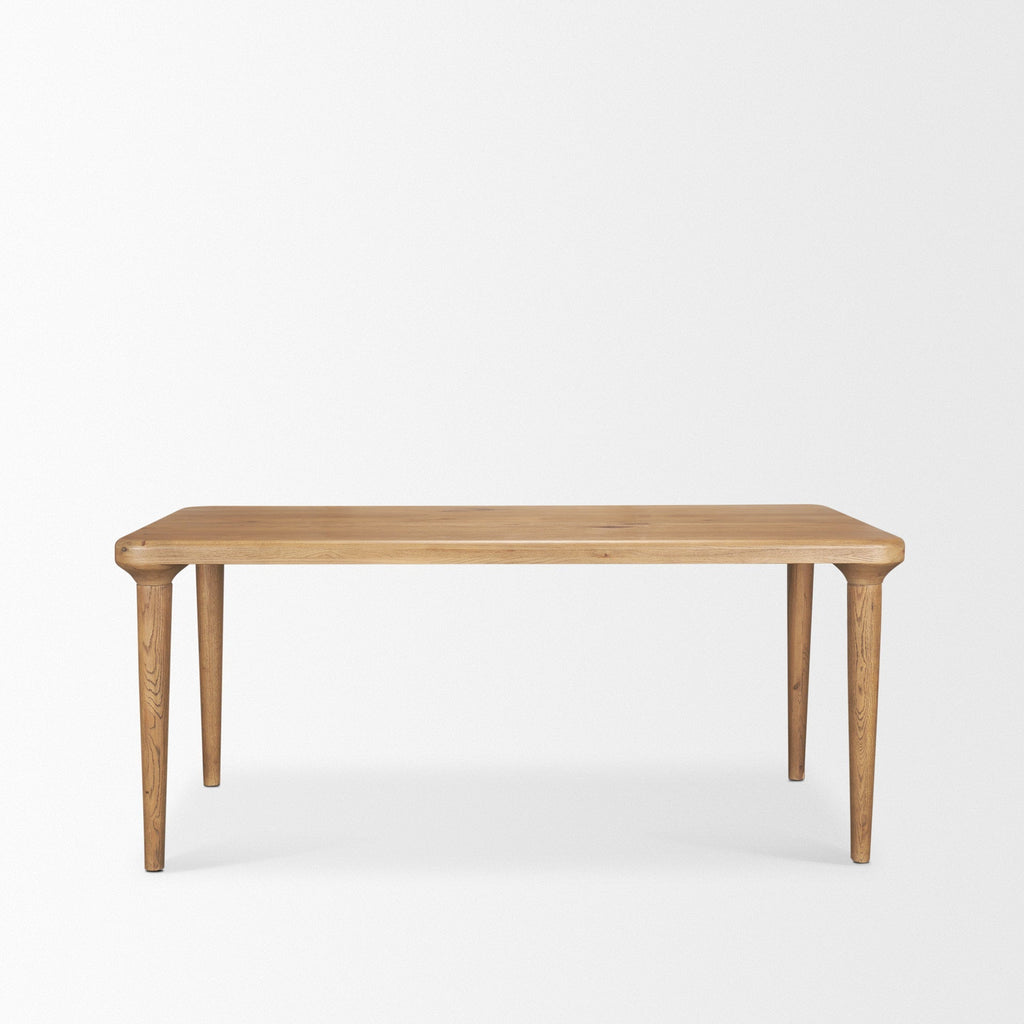 Mercana Suvan 72" x 36" x 30" Solid Wood Dining Table