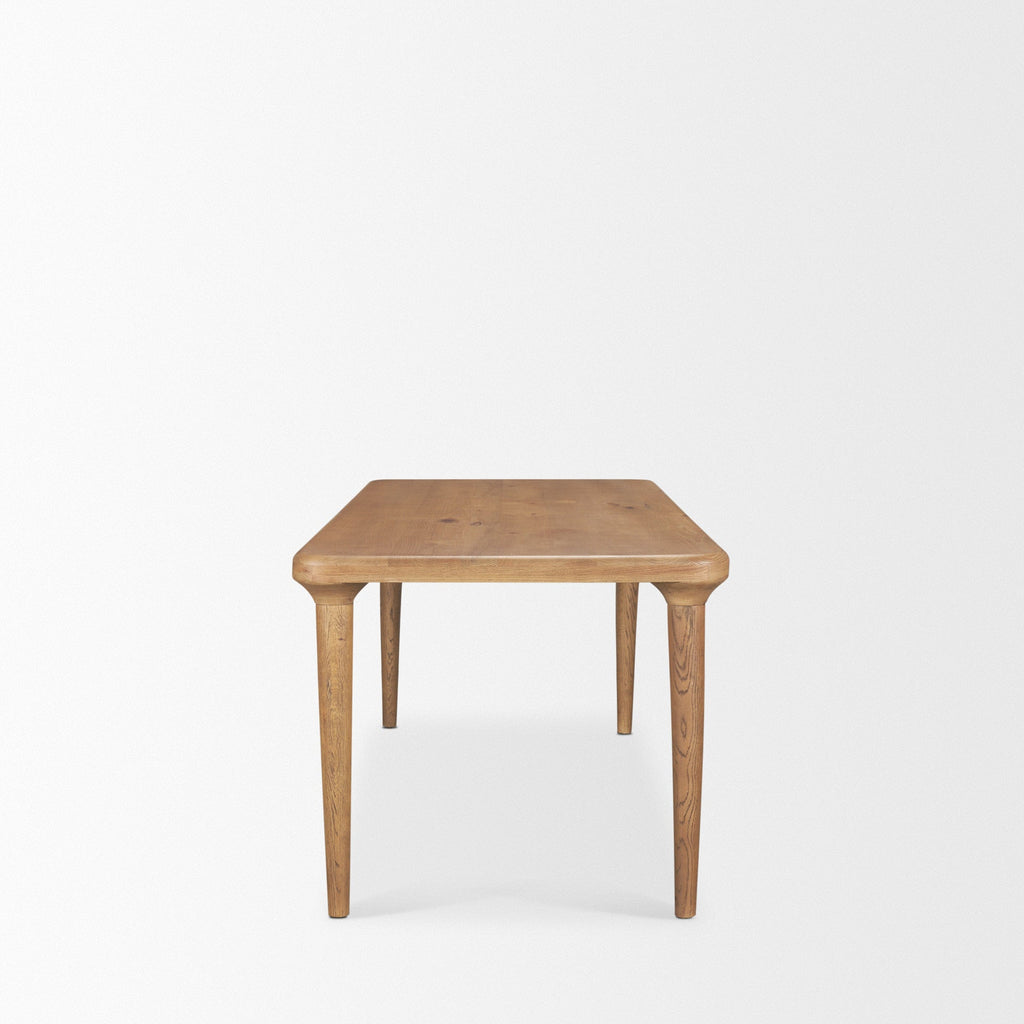 Mercana Suvan 72" x 36" x 30" Solid Wood Dining Table