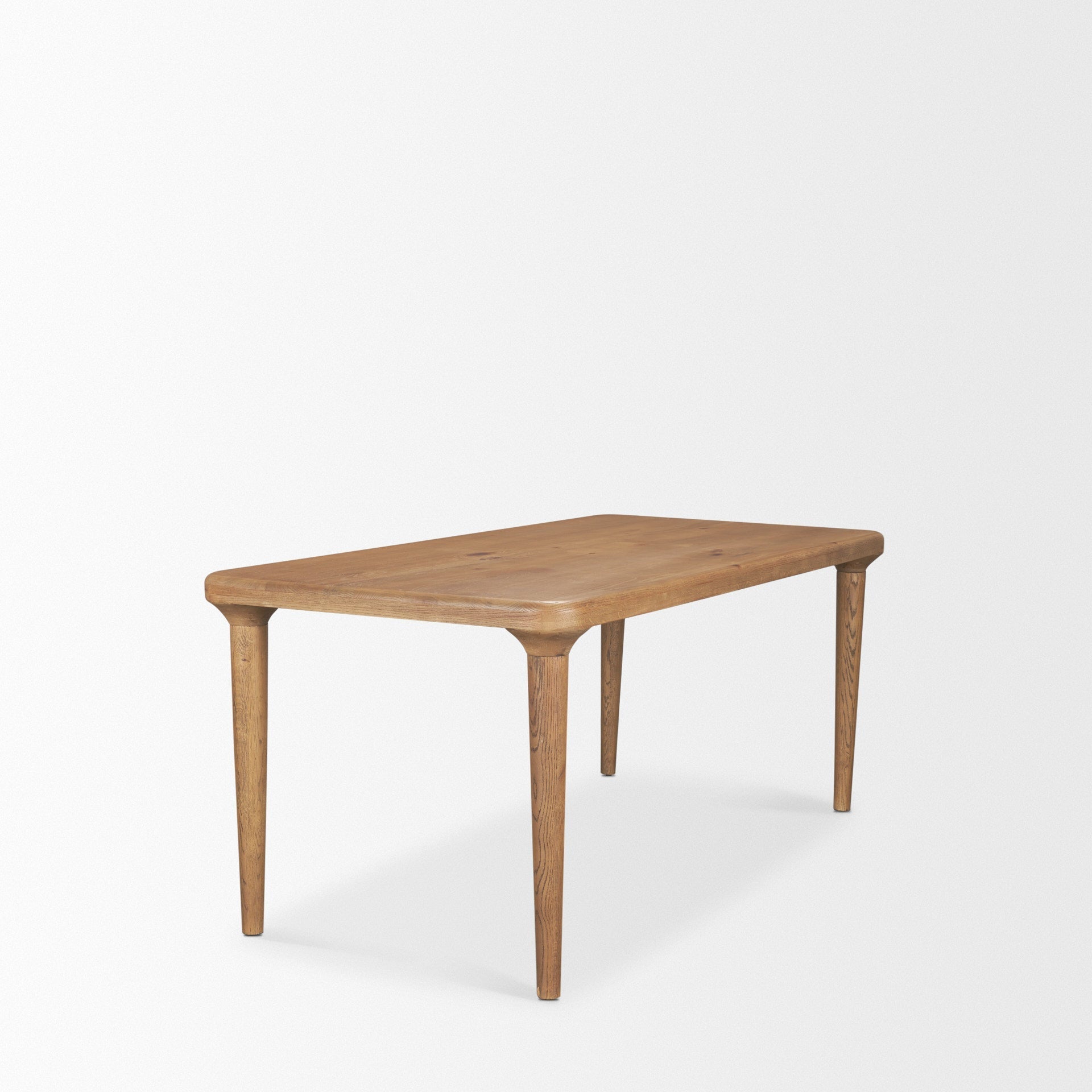 Mercana Suvan 72" x 36" x 30" Solid Wood Dining Table