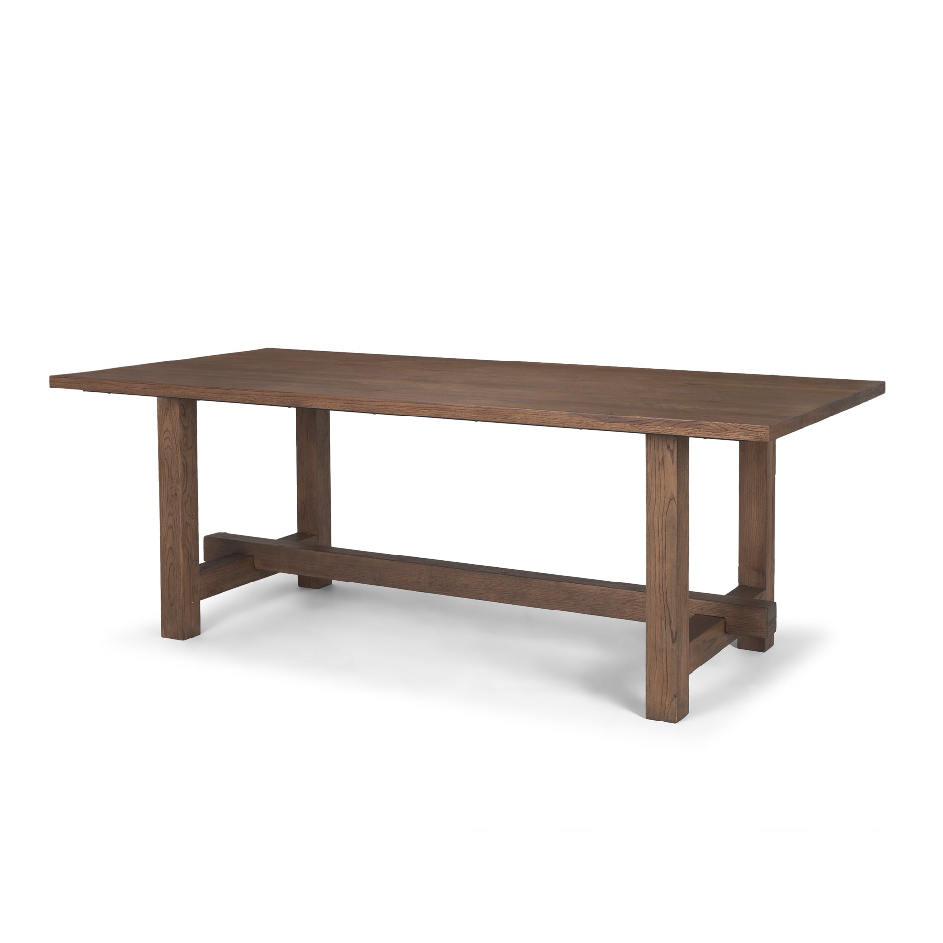 Mercana Suke 84" x 42" x 30" Solid Wood Dining Table