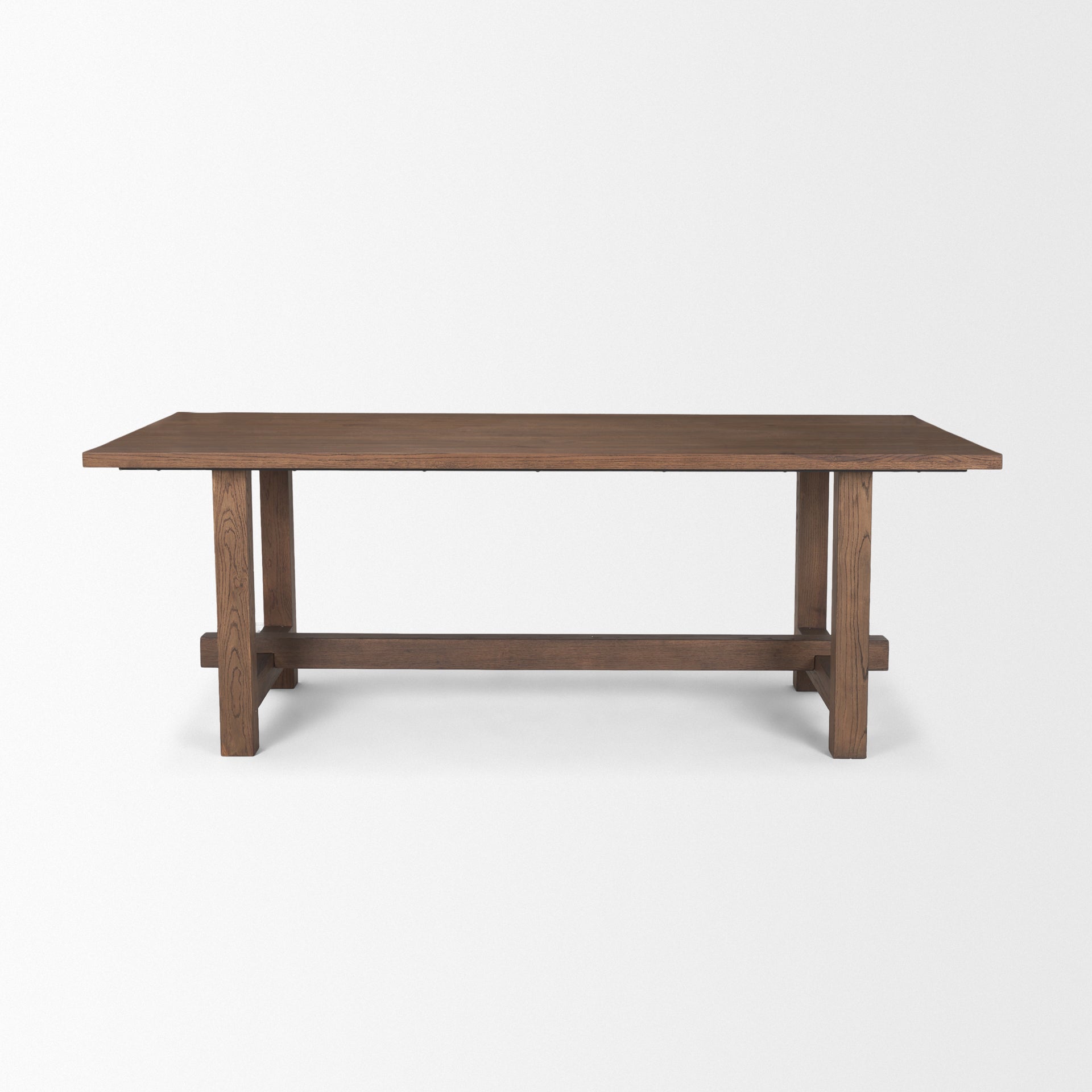 Mercana Suke 84" x 42" x 30" Solid Wood Dining Table