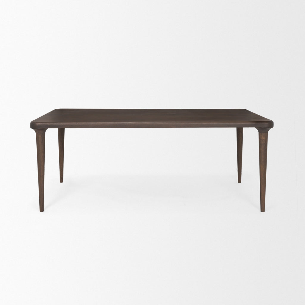 Mercana Suvan 72" x 36" x 30" Solid Wood Dining Table