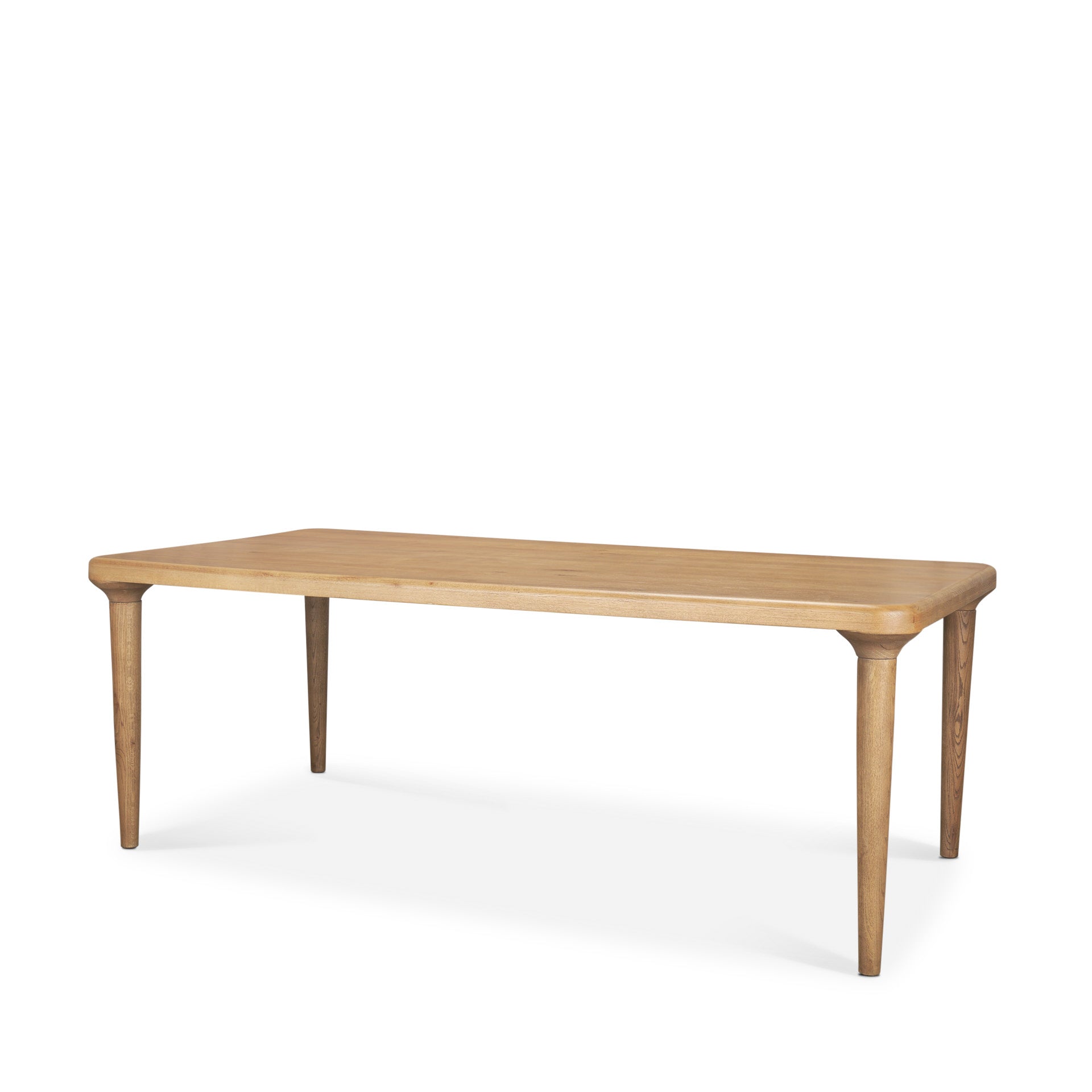Mercana Suvan 84" x 42" x 30" Solid Wood Dining Table