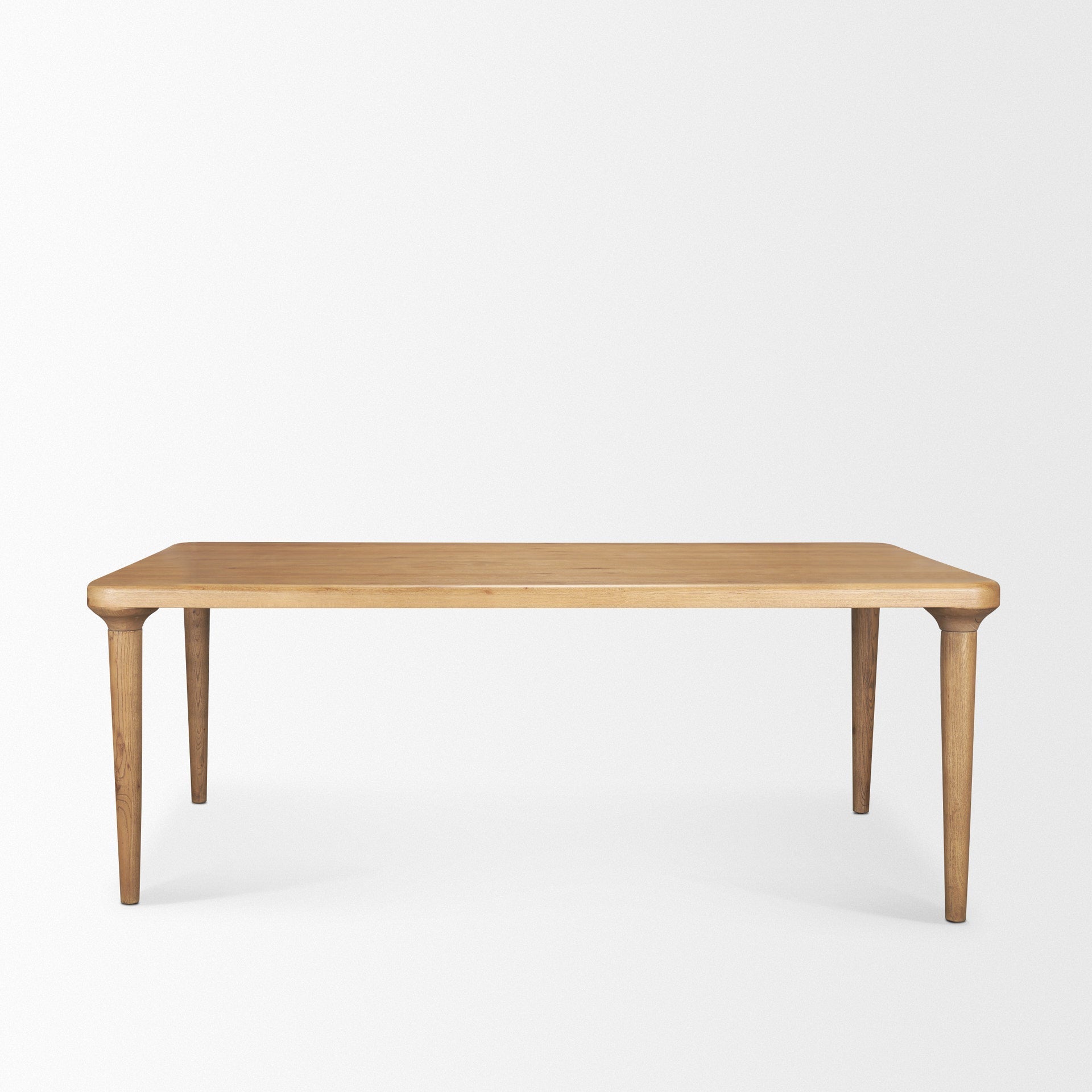 Mercana Suvan 84" x 42" x 30" Solid Wood Dining Table