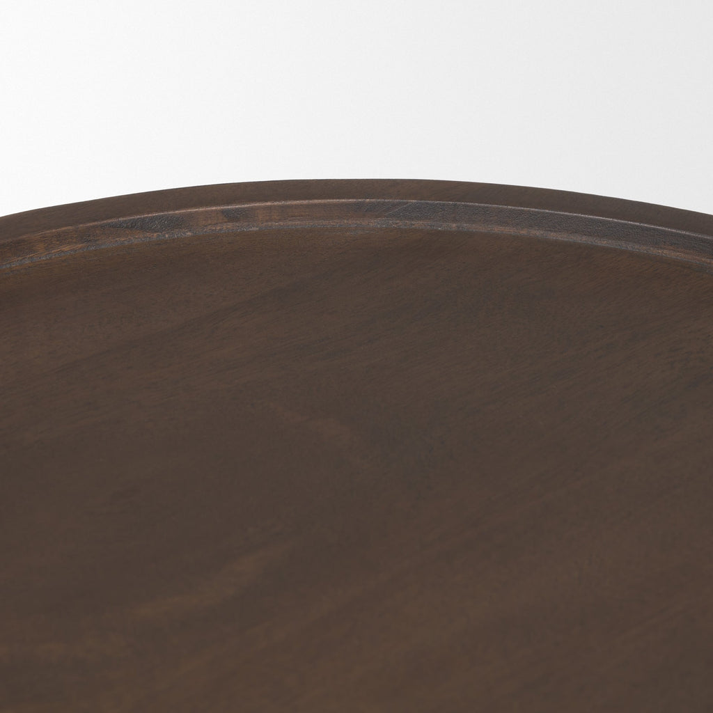 Mercana Takoda 19" x 19" x 20.5" Solid Wood Side Table