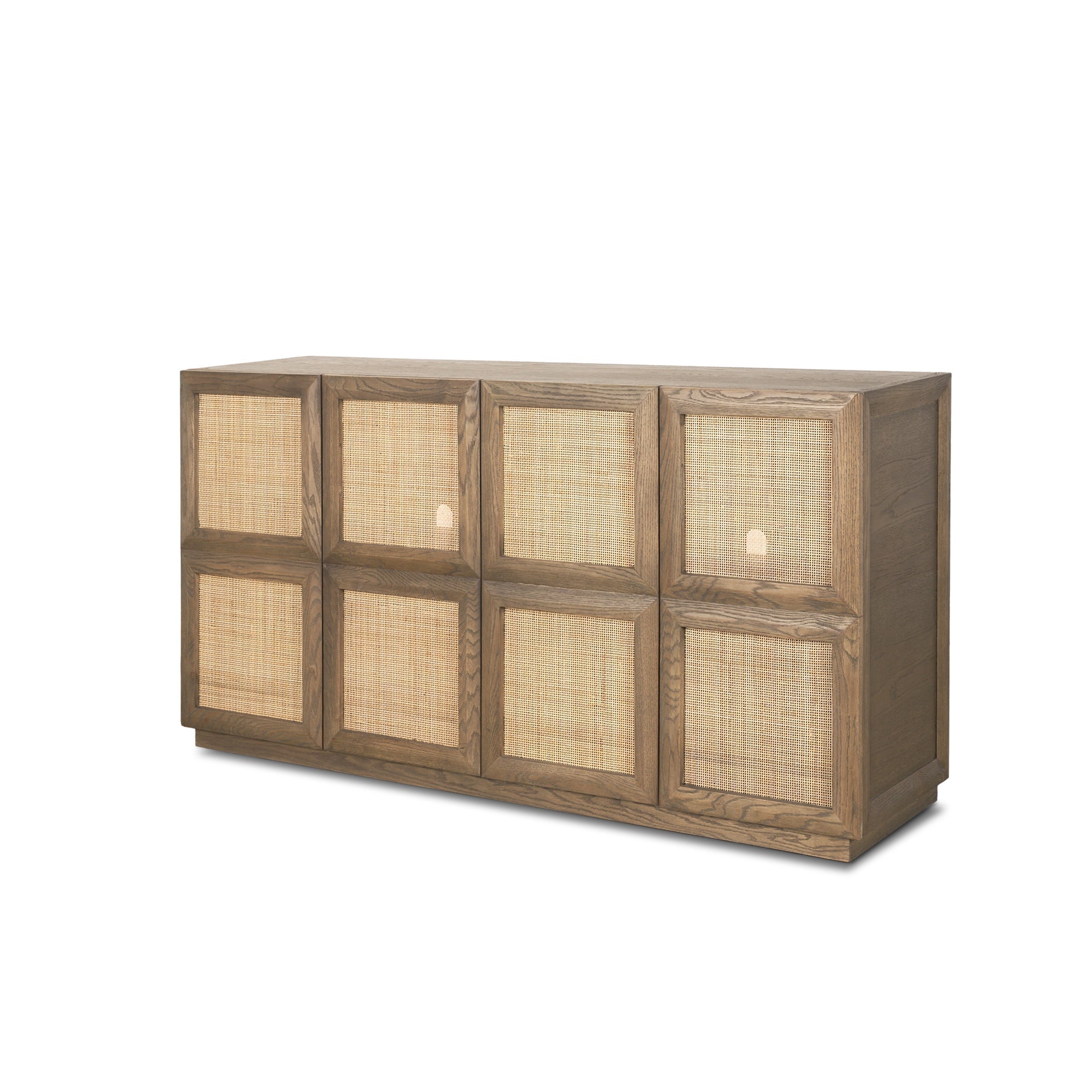 Mercana Sina 64.2" x 17.7" x 33.5" Solid Wood Sideboard