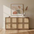 Mercana Sina 64.2" x 17.7" x 33.5" Solid Wood Sideboard