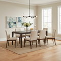 Mercana Teva 72" x 39" x 30" MDF + Veneer Dining Table