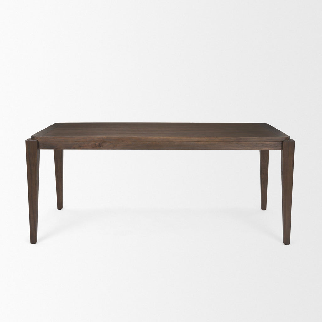 Mercana Teva 72" x 39" x 30" MDF + Veneer Dining Table